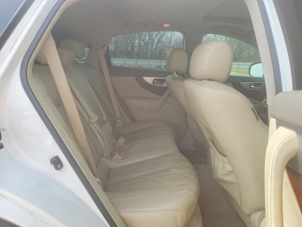 2012 Infiniti Fx35 Base White vin: JN8AS1MU9CM121306
