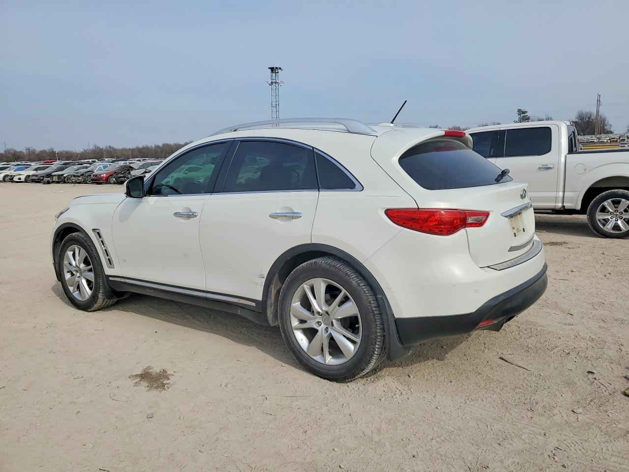 2012 Infiniti Fx35 Base White vin: JN8AS1MU9CM121306