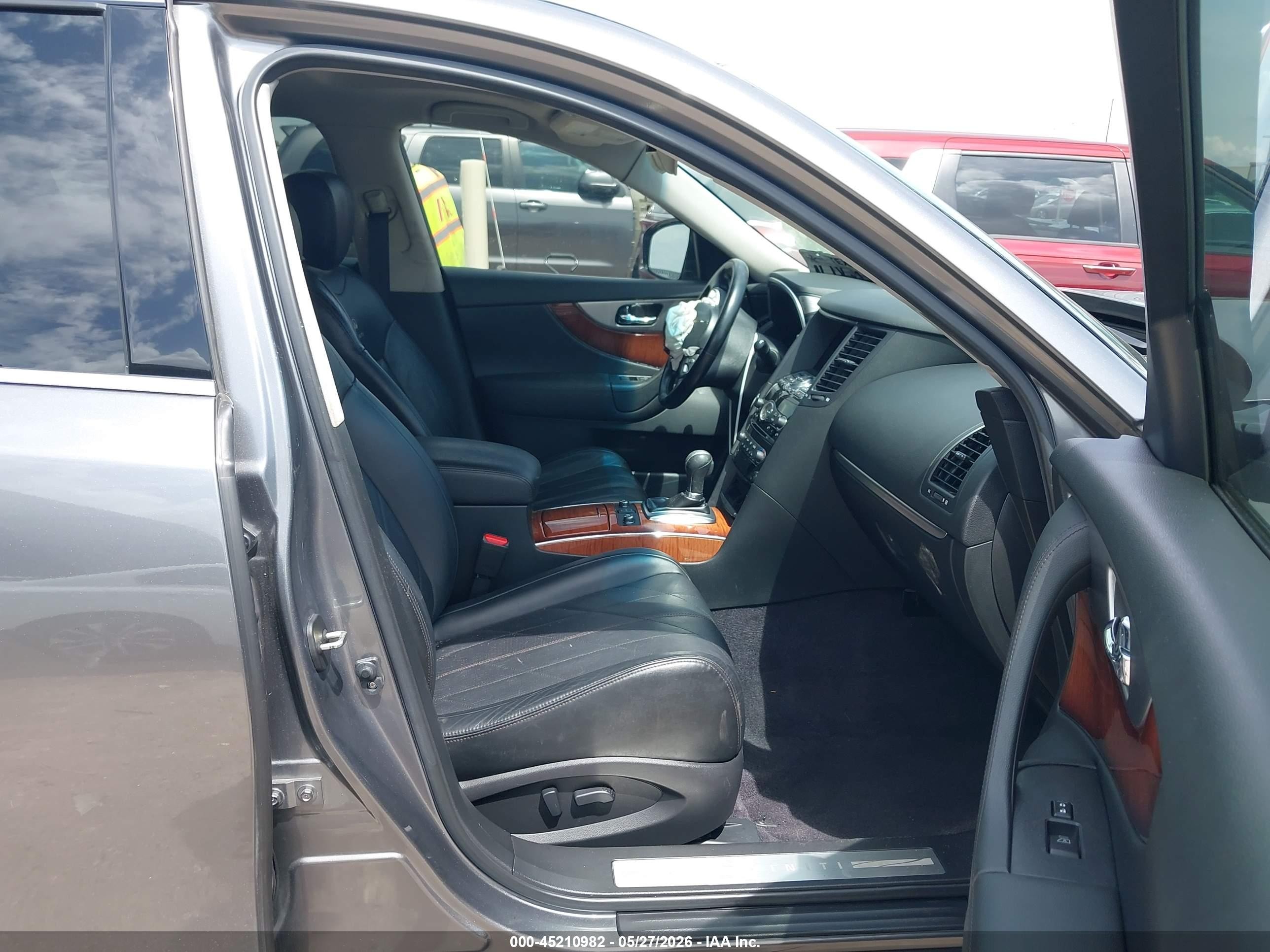 2012 Infiniti Fx35   Gray vin: JN8AS1MU9CM122665