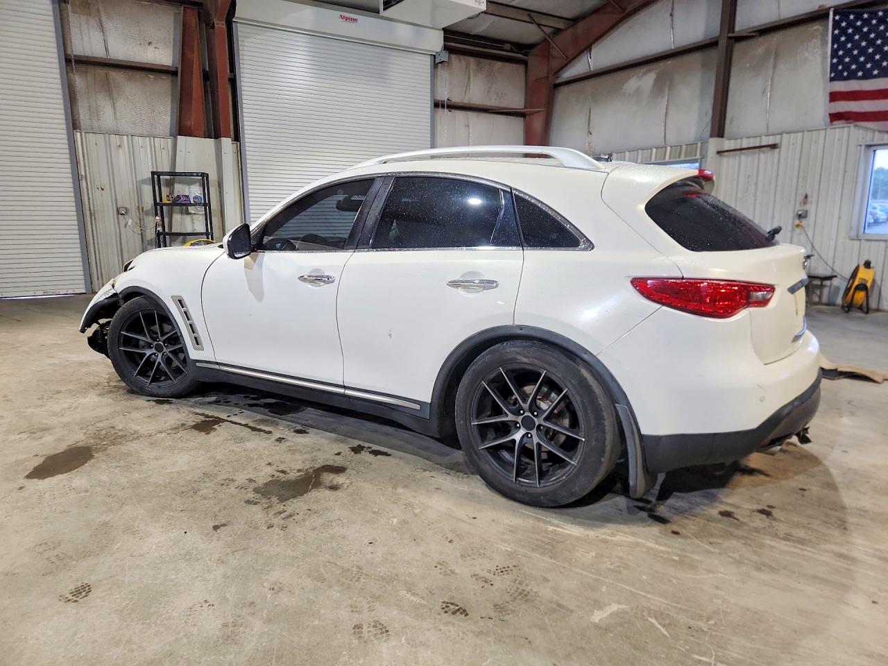 2010 Infiniti Fx35 Base Белый vin: JN8AS1MUXAM802586