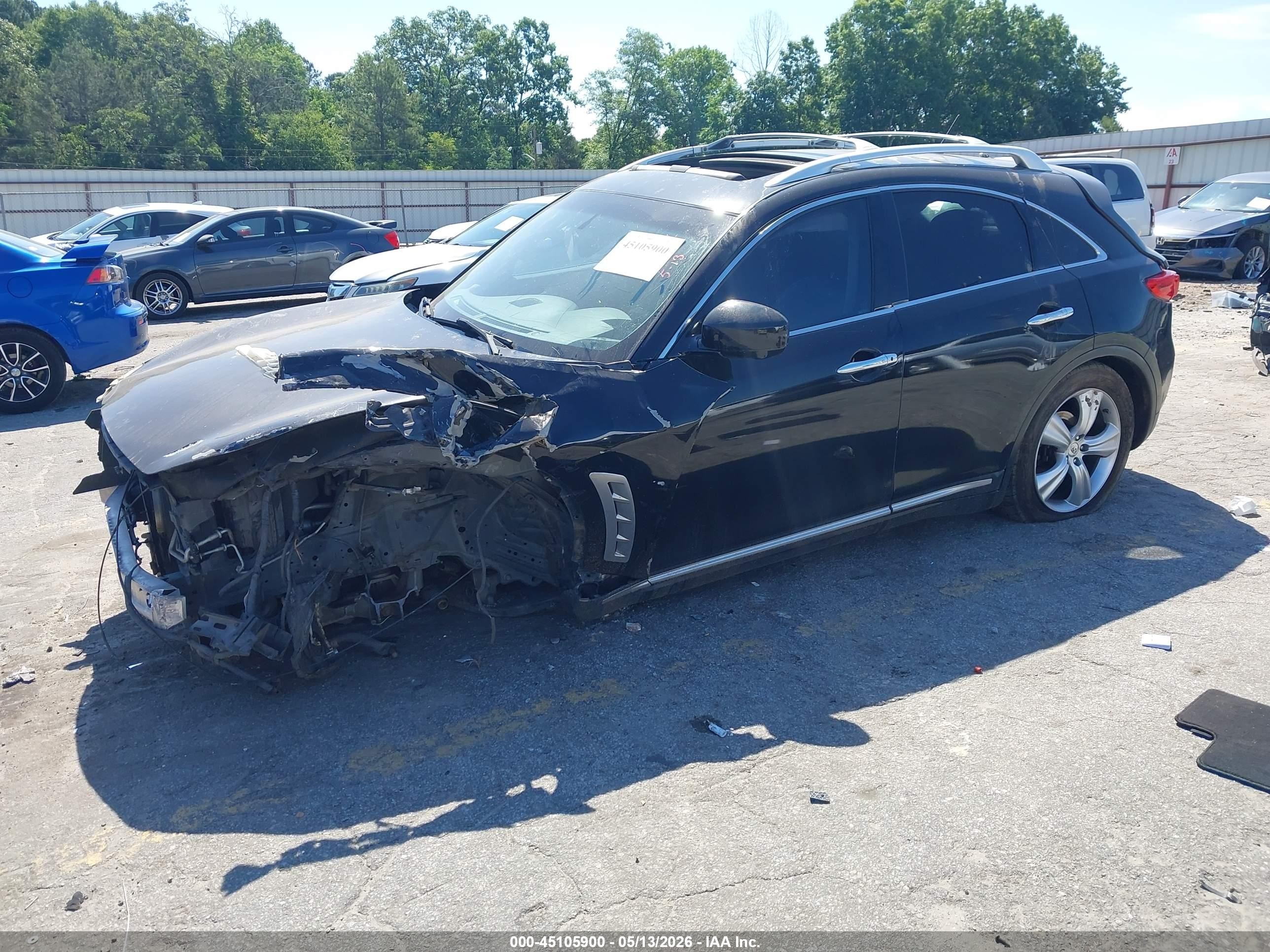 2011 Infiniti Fx35 Черный vin: JN8AS1MUXBM111012
