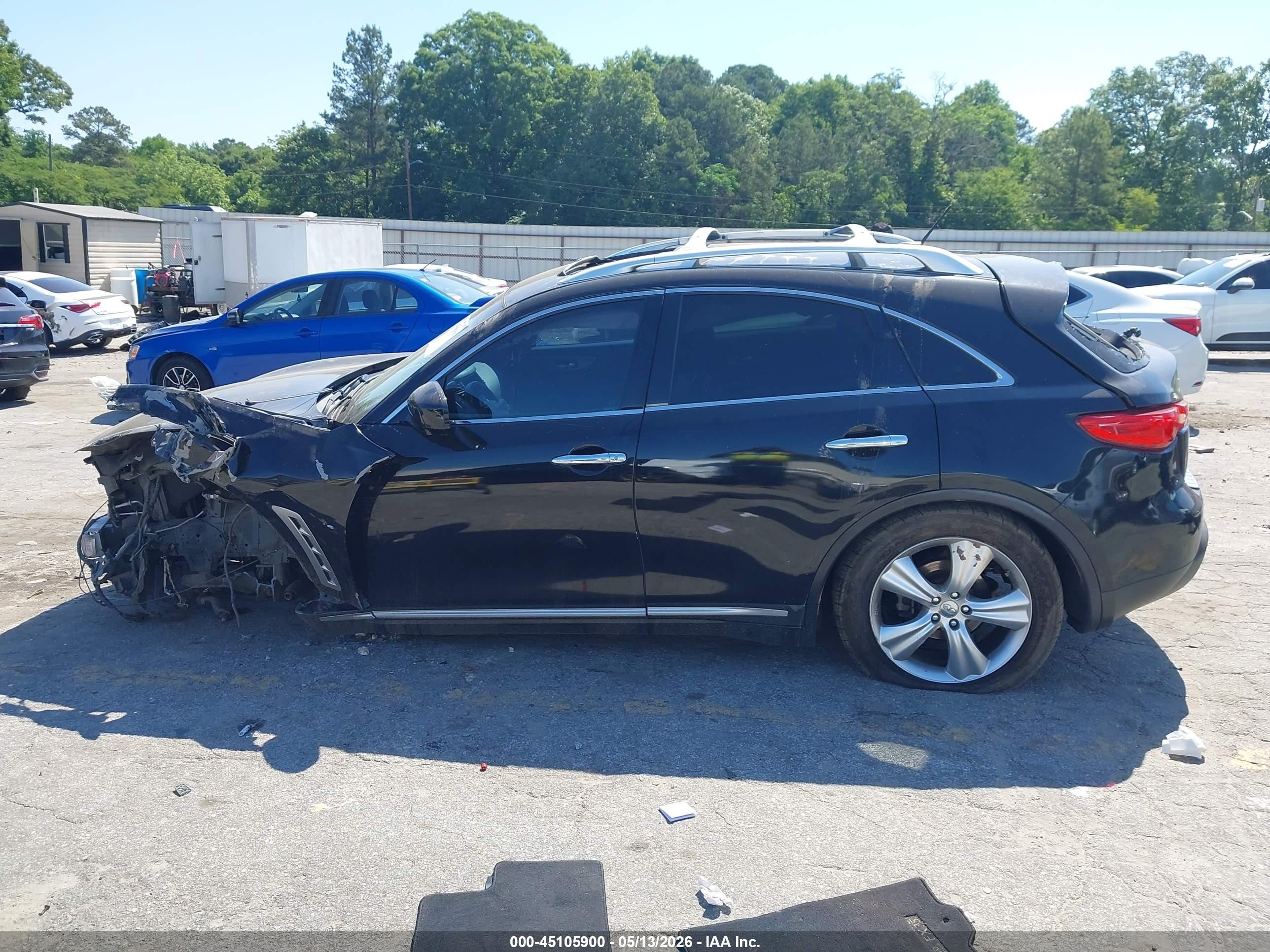 2011 Infiniti Fx35 Черный vin: JN8AS1MUXBM111012