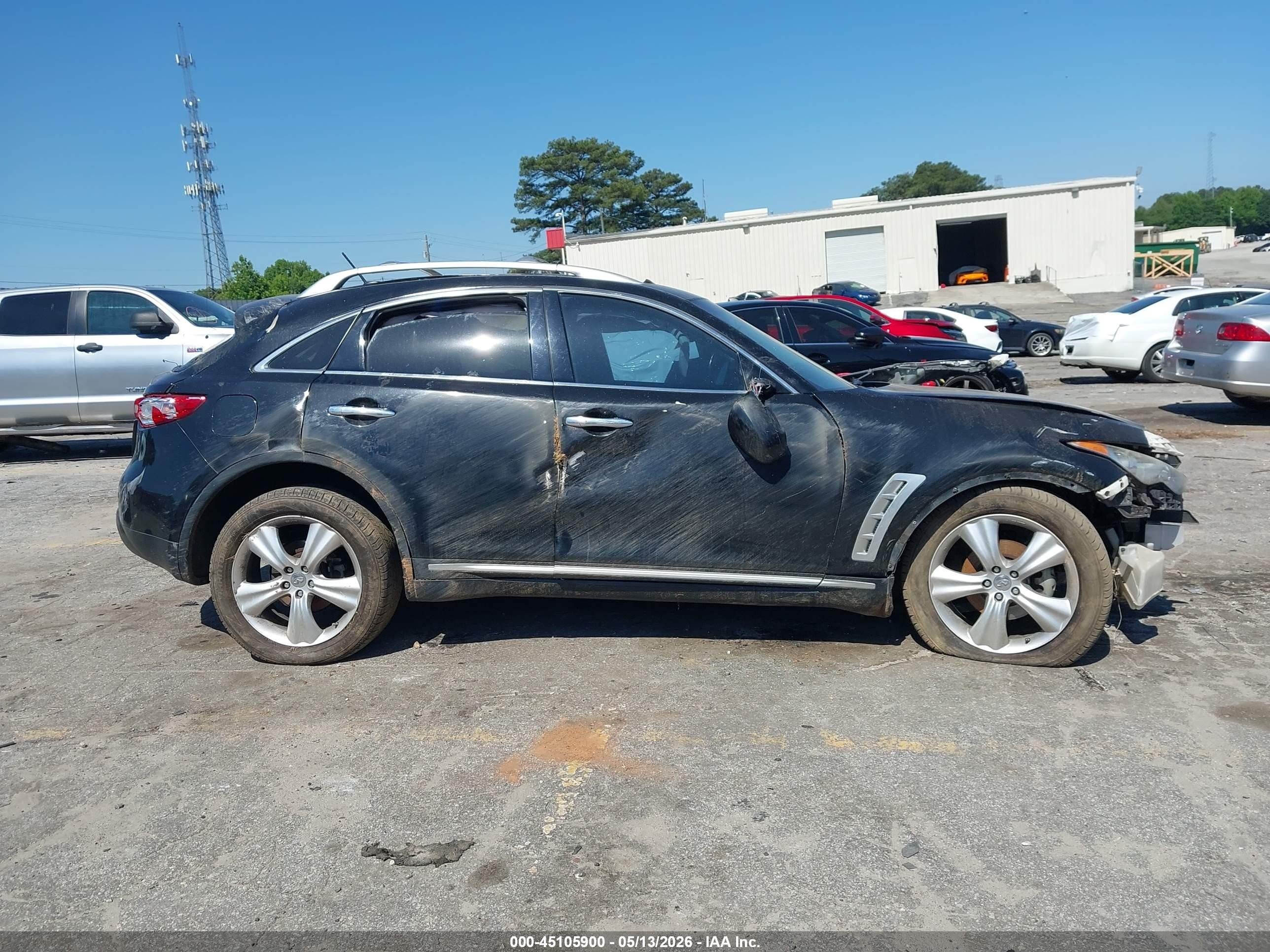 2011 Infiniti Fx35 Черный vin: JN8AS1MUXBM111012