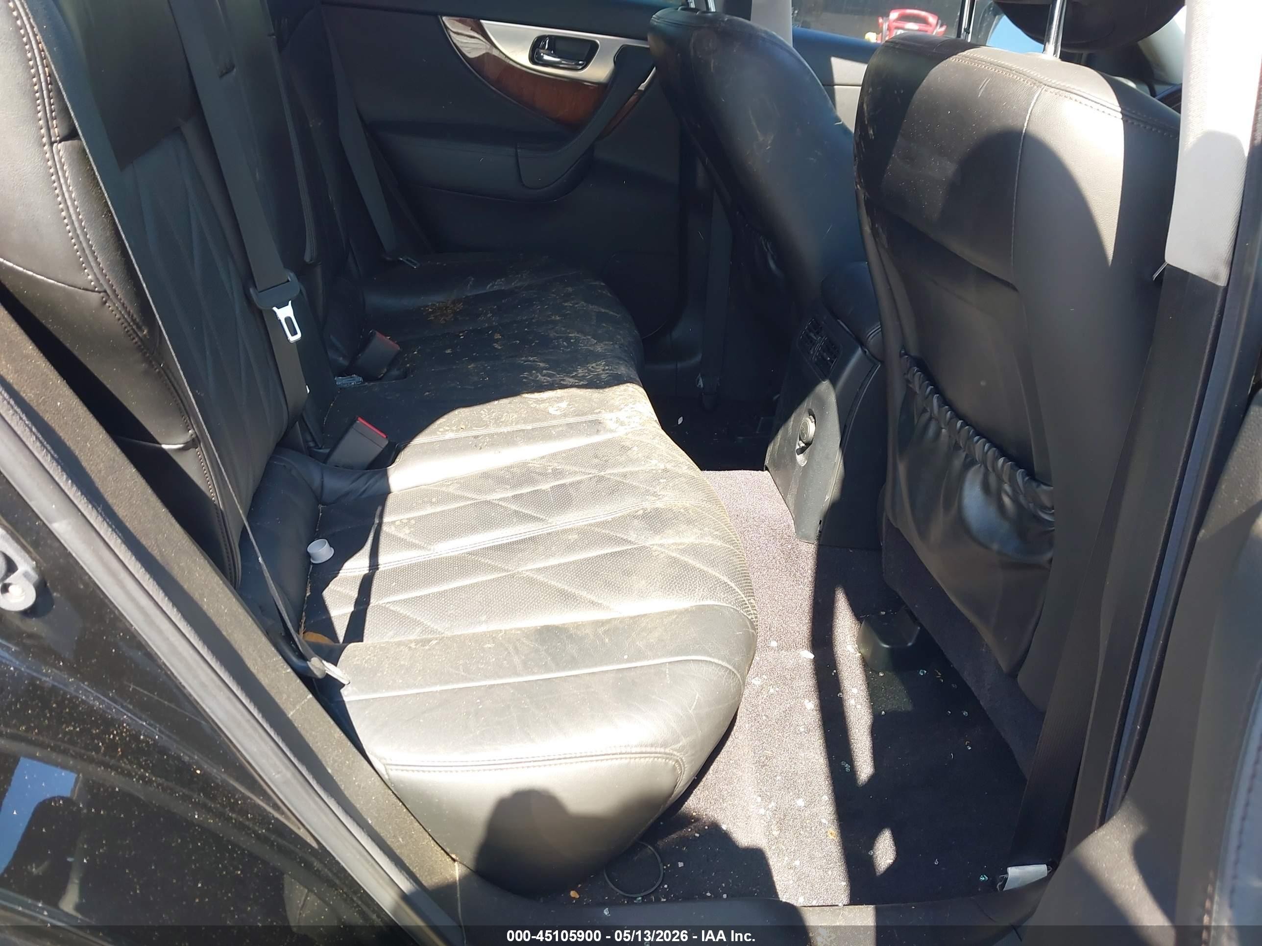 2011 Infiniti Fx35 Черный vin: JN8AS1MUXBM111012