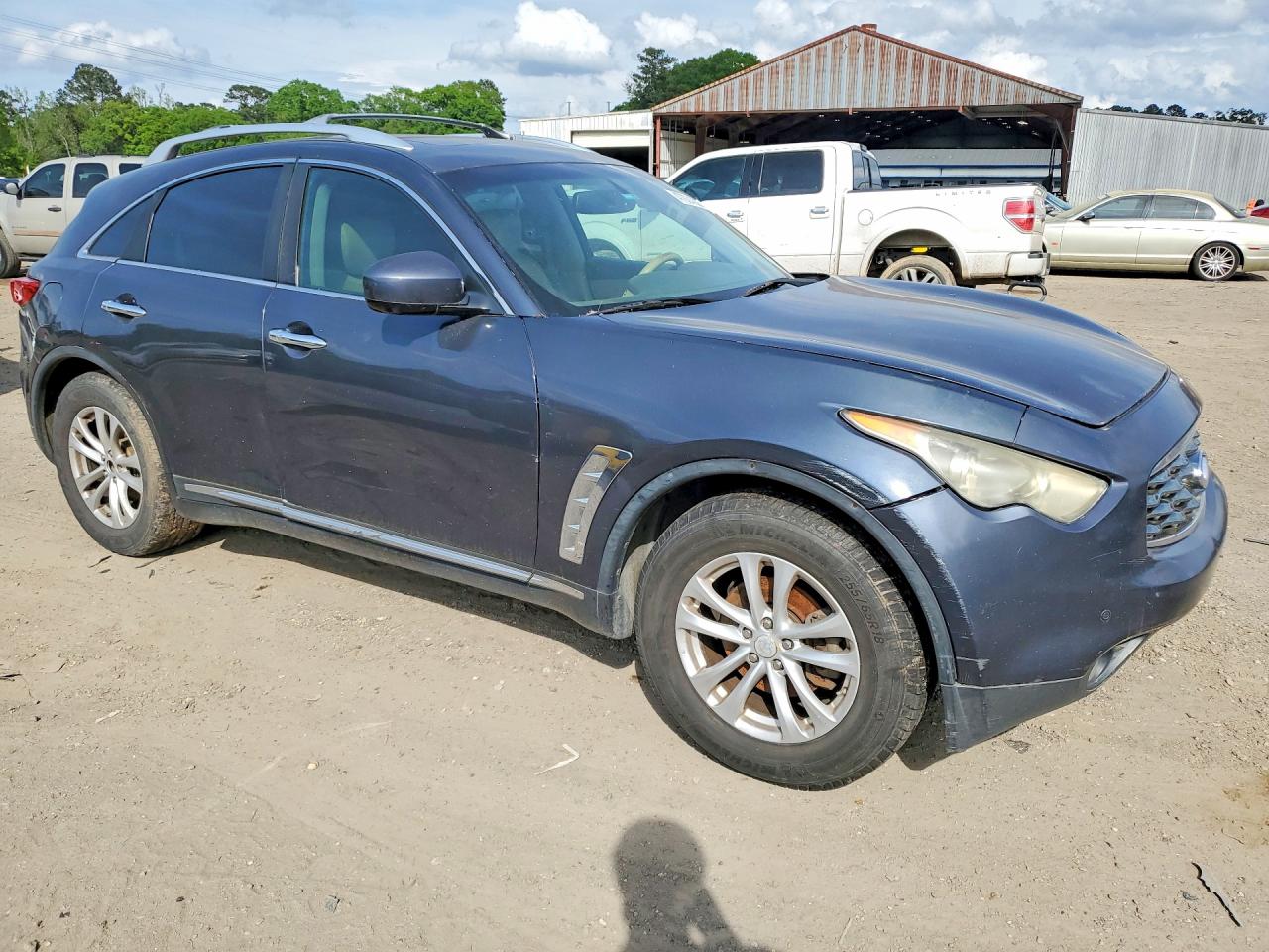 2011 Infiniti Fx35 Base Blue vin: JN8AS1MUXBM711318
