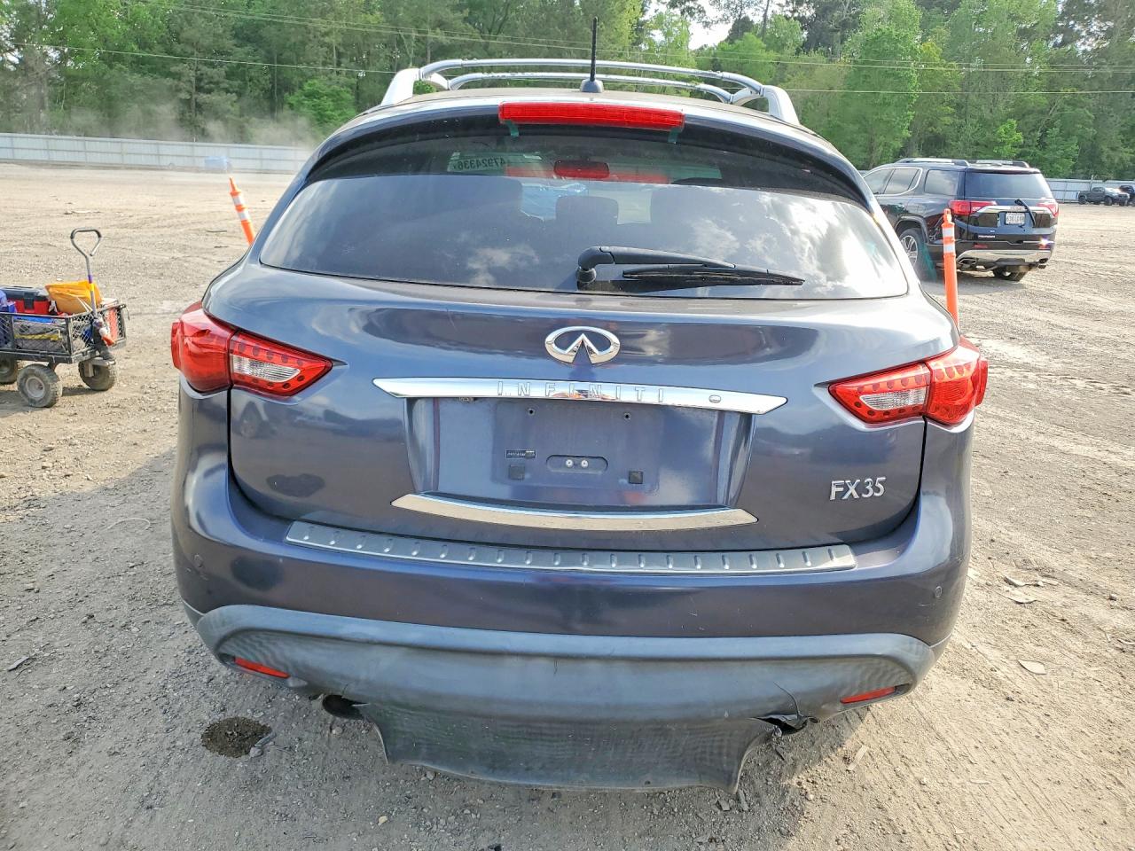 2011 Infiniti Fx35 Base Blue vin: JN8AS1MUXBM711318