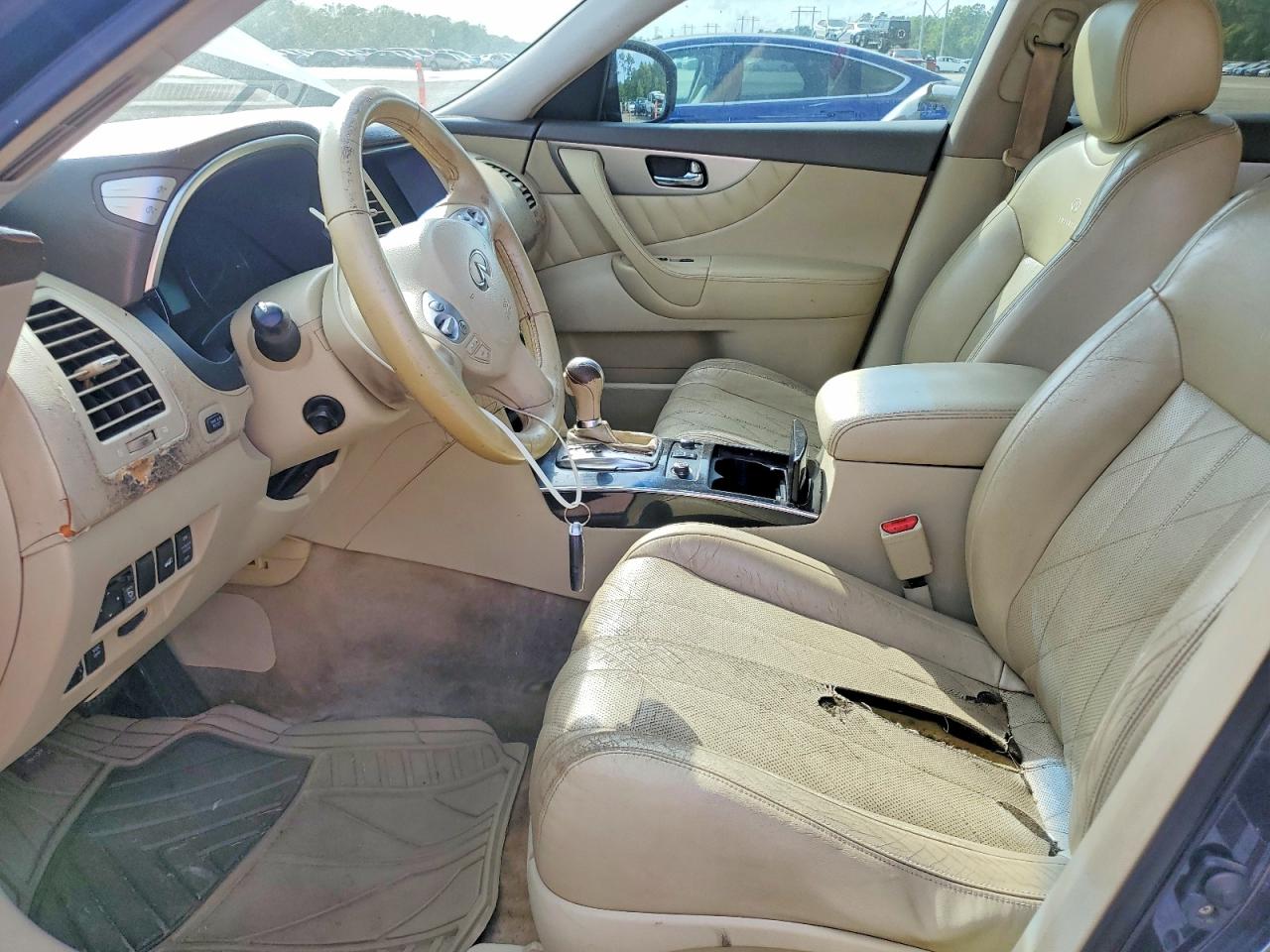 2011 Infiniti Fx35 Base Blue vin: JN8AS1MUXBM711318