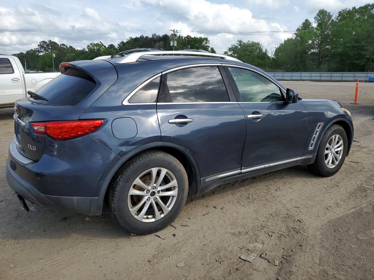 2011 Infiniti Fx35 Base Blue vin: JN8AS1MUXBM711318
