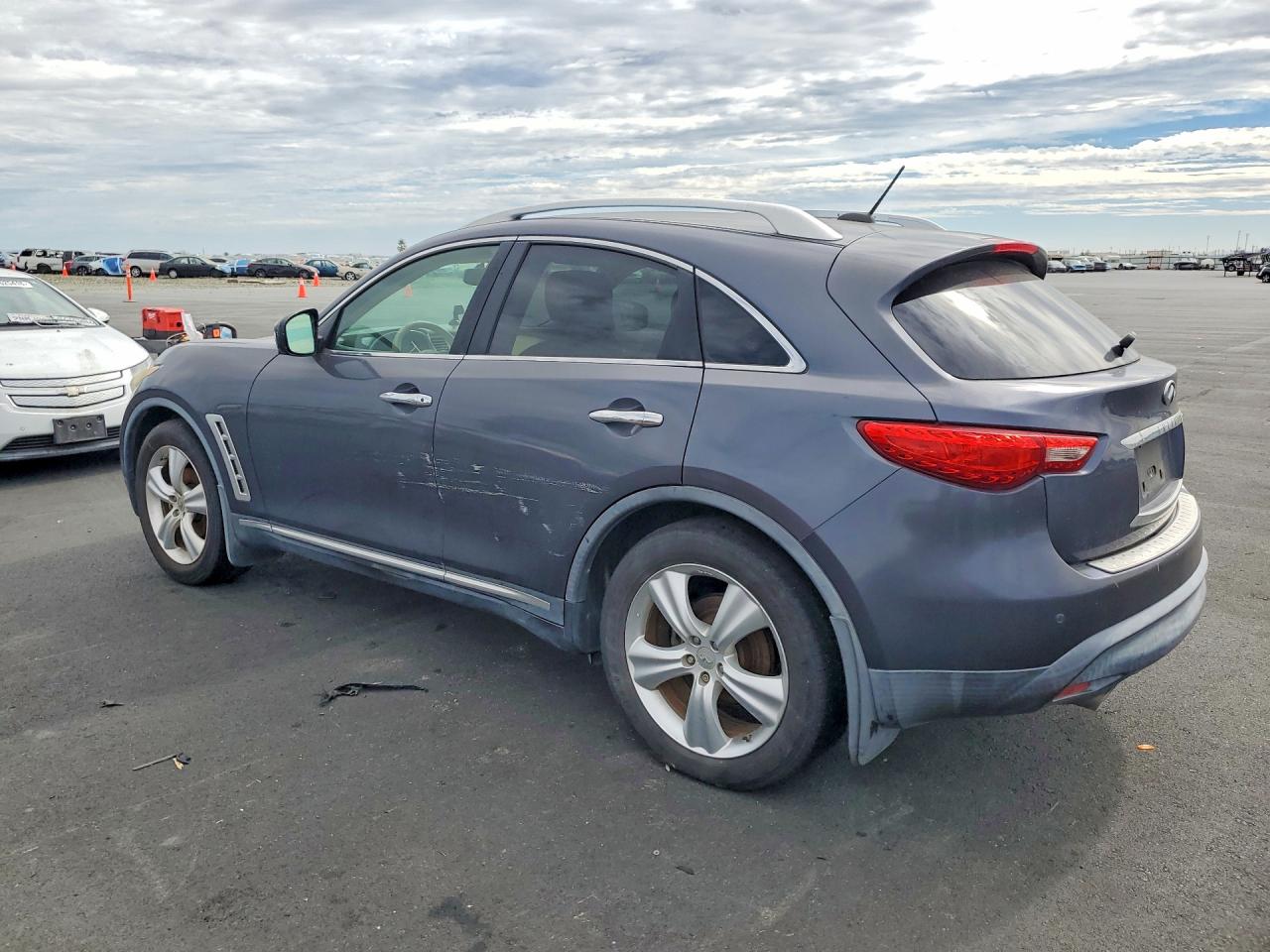 2010 Infiniti Fx35 Base Gray vin: JN8AS1MW0AM856304