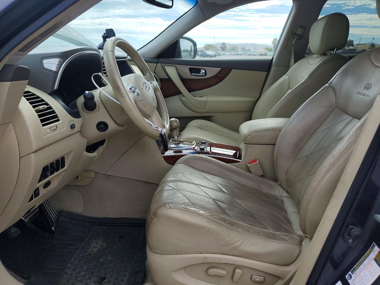 2010 Infiniti Fx35 Base Gray vin: JN8AS1MW0AM856304