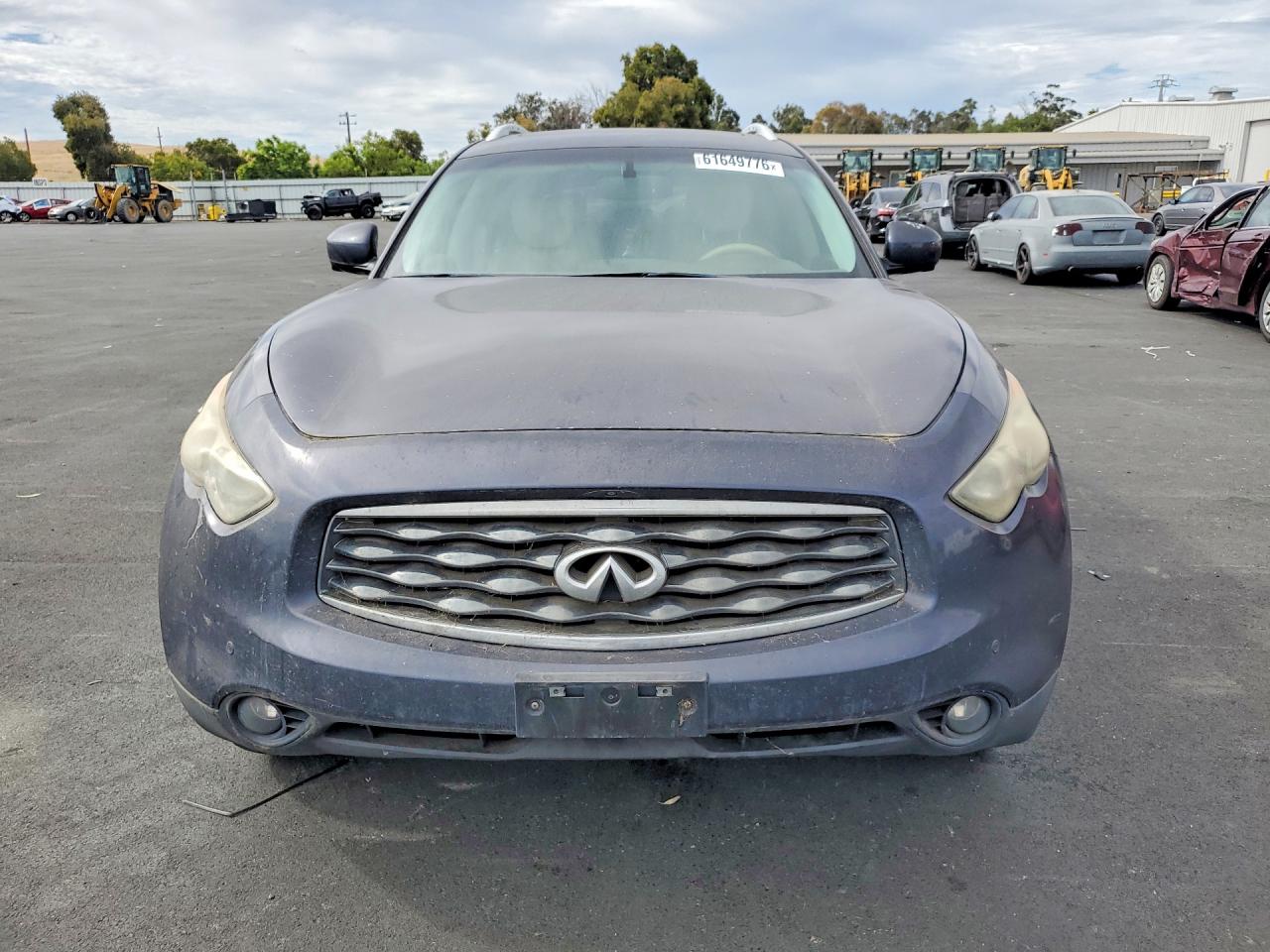 2010 Infiniti Fx35 Base Gray vin: JN8AS1MW0AM856304