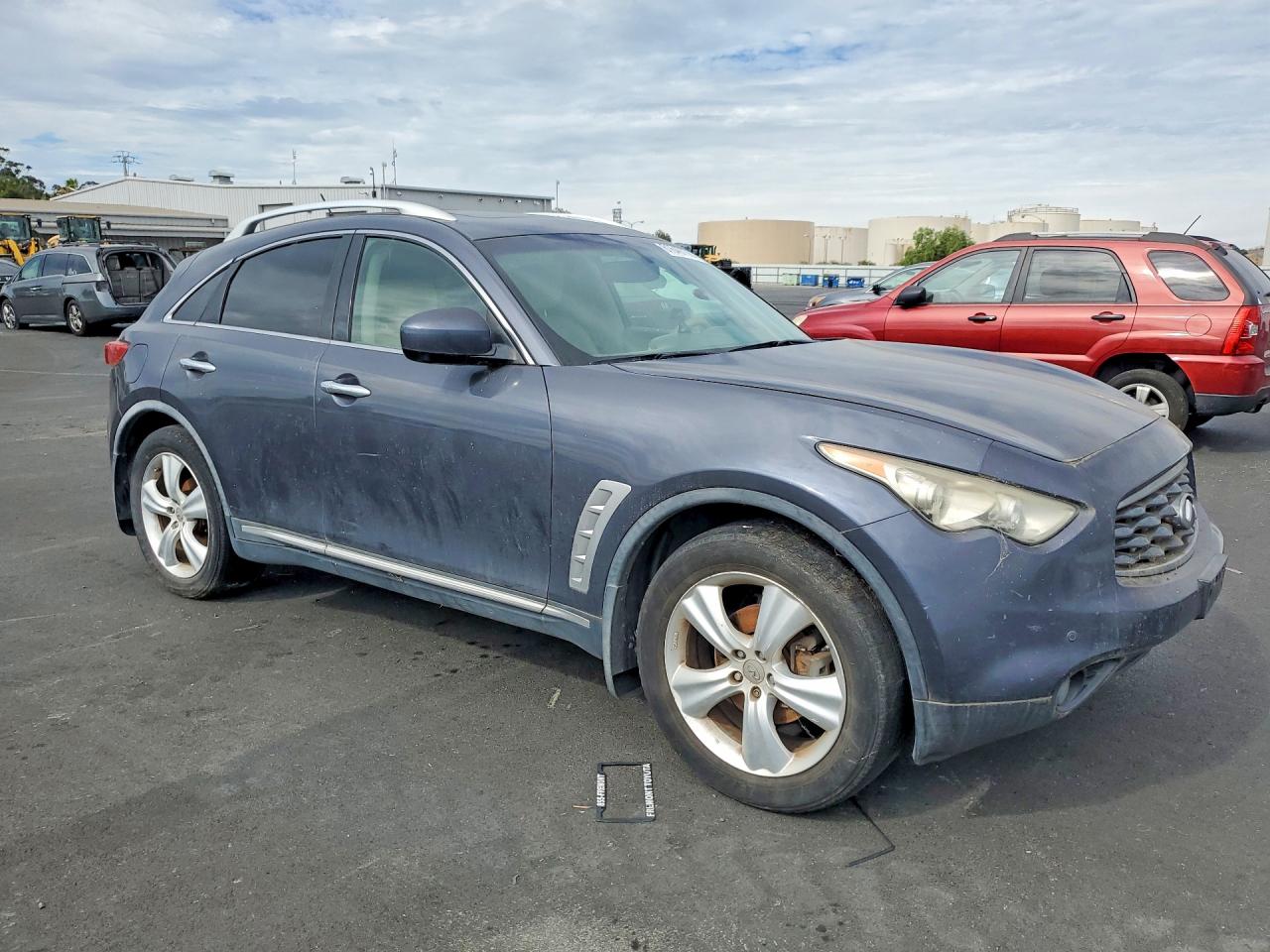2010 Infiniti Fx35 Base Gray vin: JN8AS1MW0AM856304