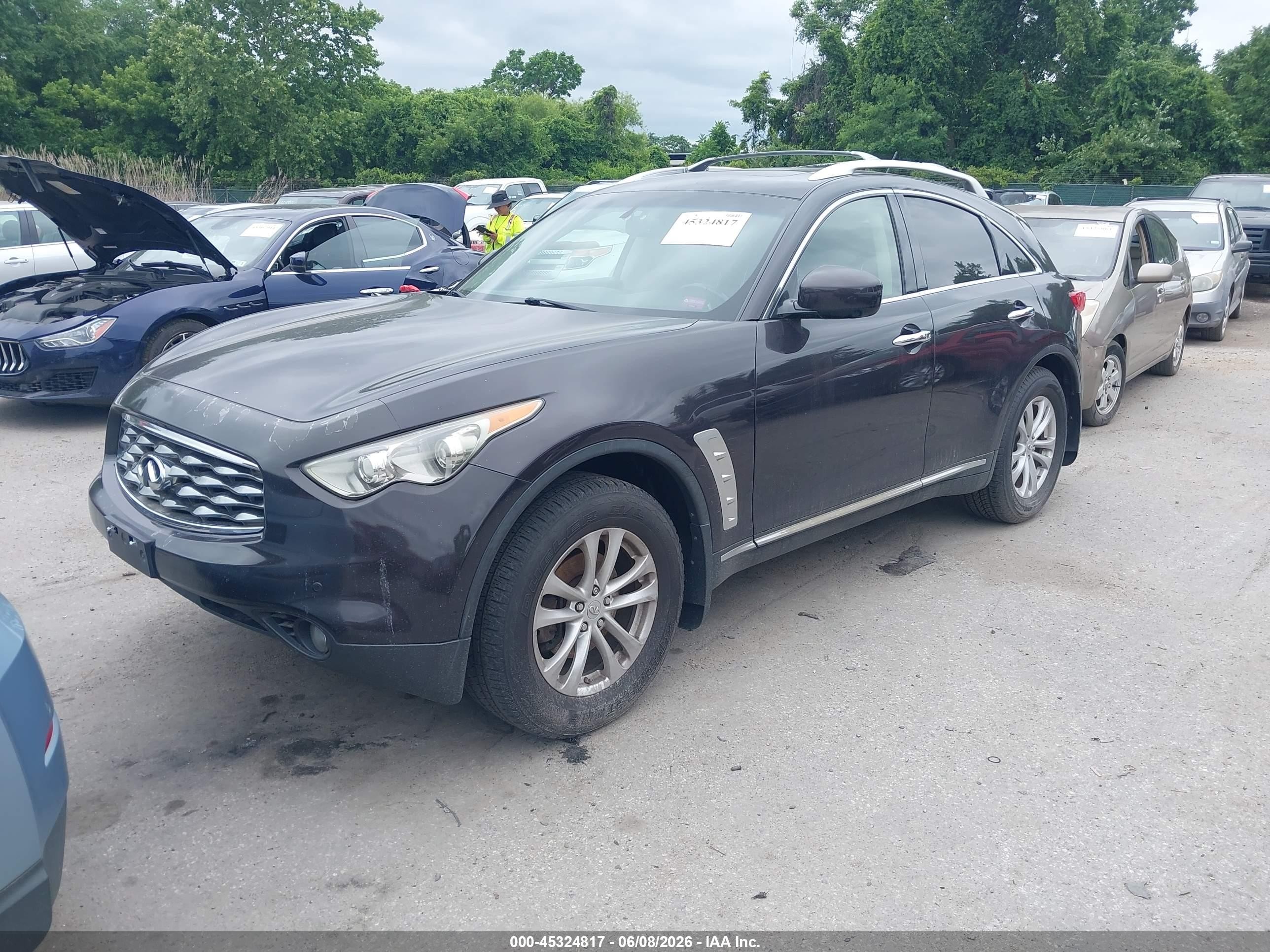 2011 Infiniti Fx35   Black vin: JN8AS1MW0BM142240