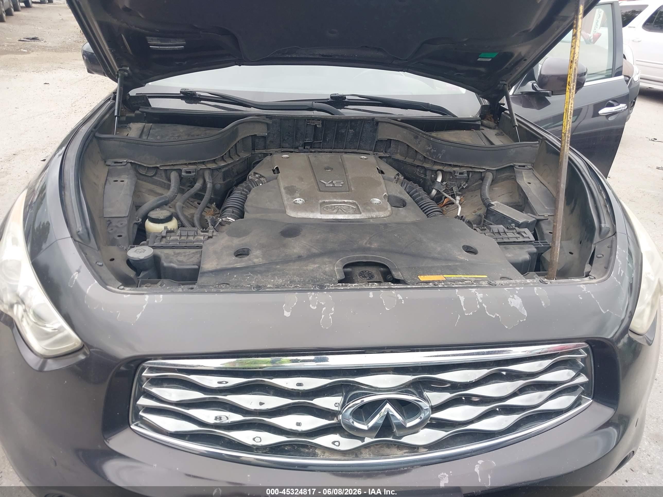 2011 Infiniti Fx35   Black vin: JN8AS1MW0BM142240