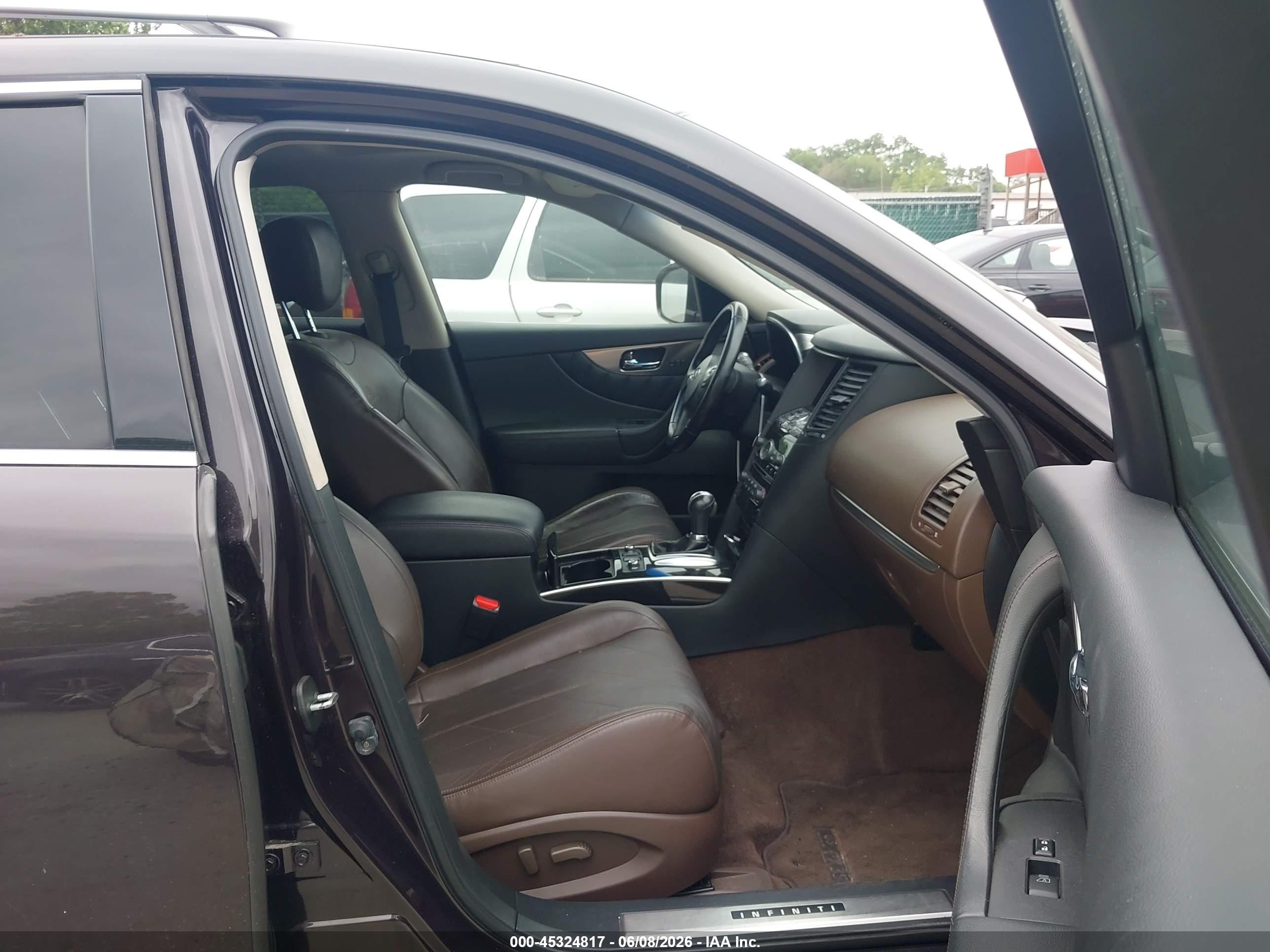 2011 Infiniti Fx35   Black vin: JN8AS1MW0BM142240