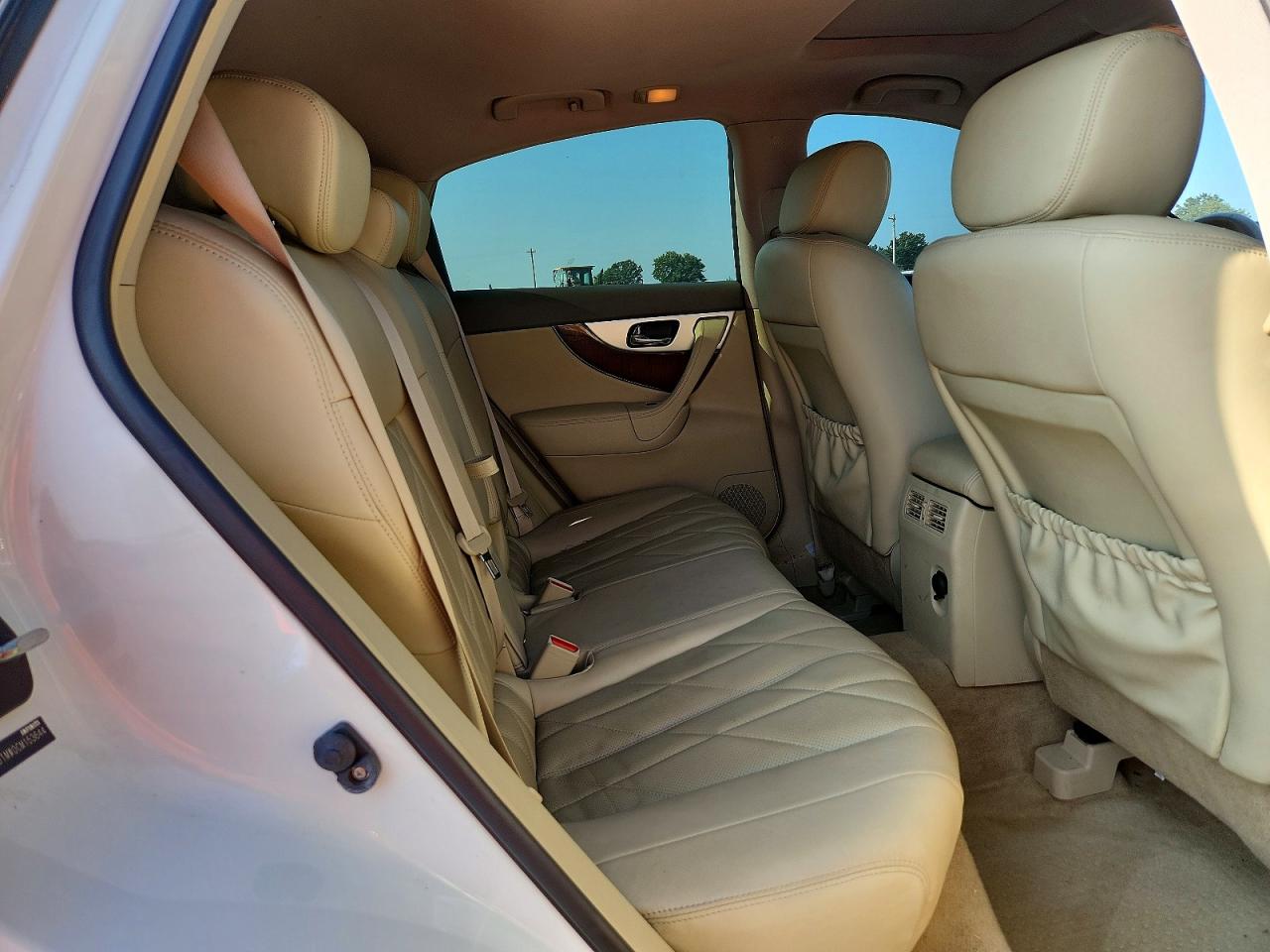 2012 Infiniti Fx35 Base White vin: JN8AS1MW0CM153644