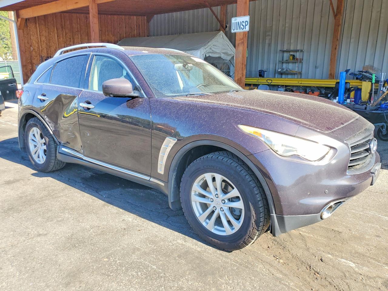 2012 Infiniti Fx35 Base Purple vin: JN8AS1MW0CM154485