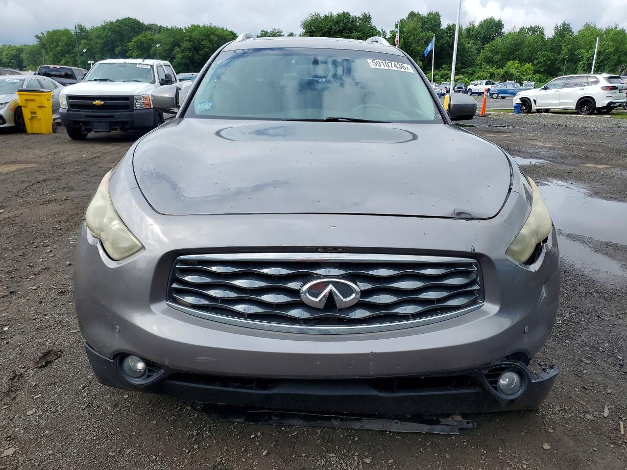 2010 Infiniti Fx35 Base Gray vin: JN8AS1MW1AM851791
