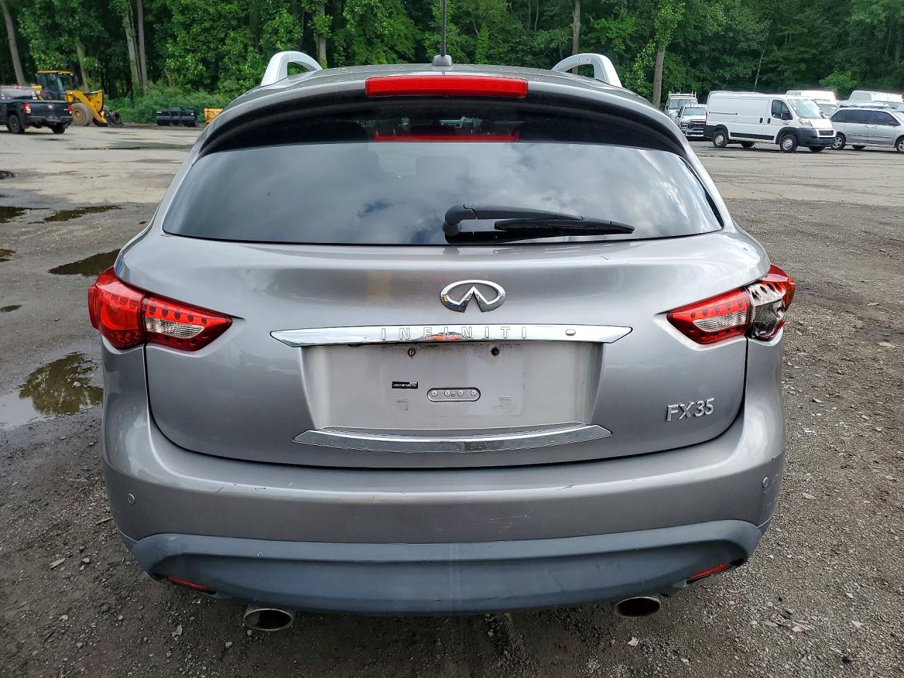 2010 Infiniti Fx35 Base Gray vin: JN8AS1MW1AM851791