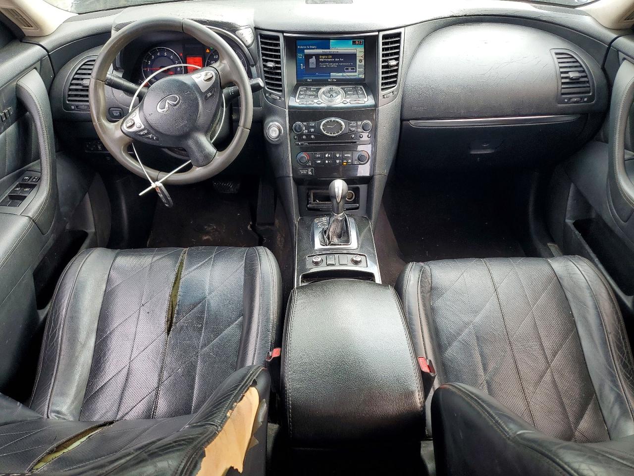 2010 Infiniti Fx35 Base Gray vin: JN8AS1MW1AM851791