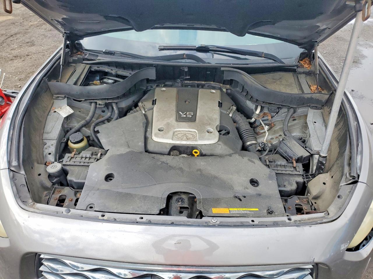 2010 Infiniti Fx35 Base Gray vin: JN8AS1MW1AM851791