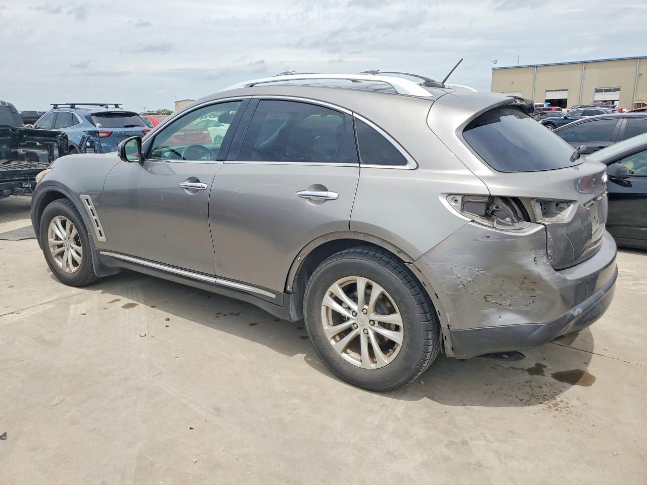2010 Infiniti Fx35 Base Silver vin: JN8AS1MW1AM852763