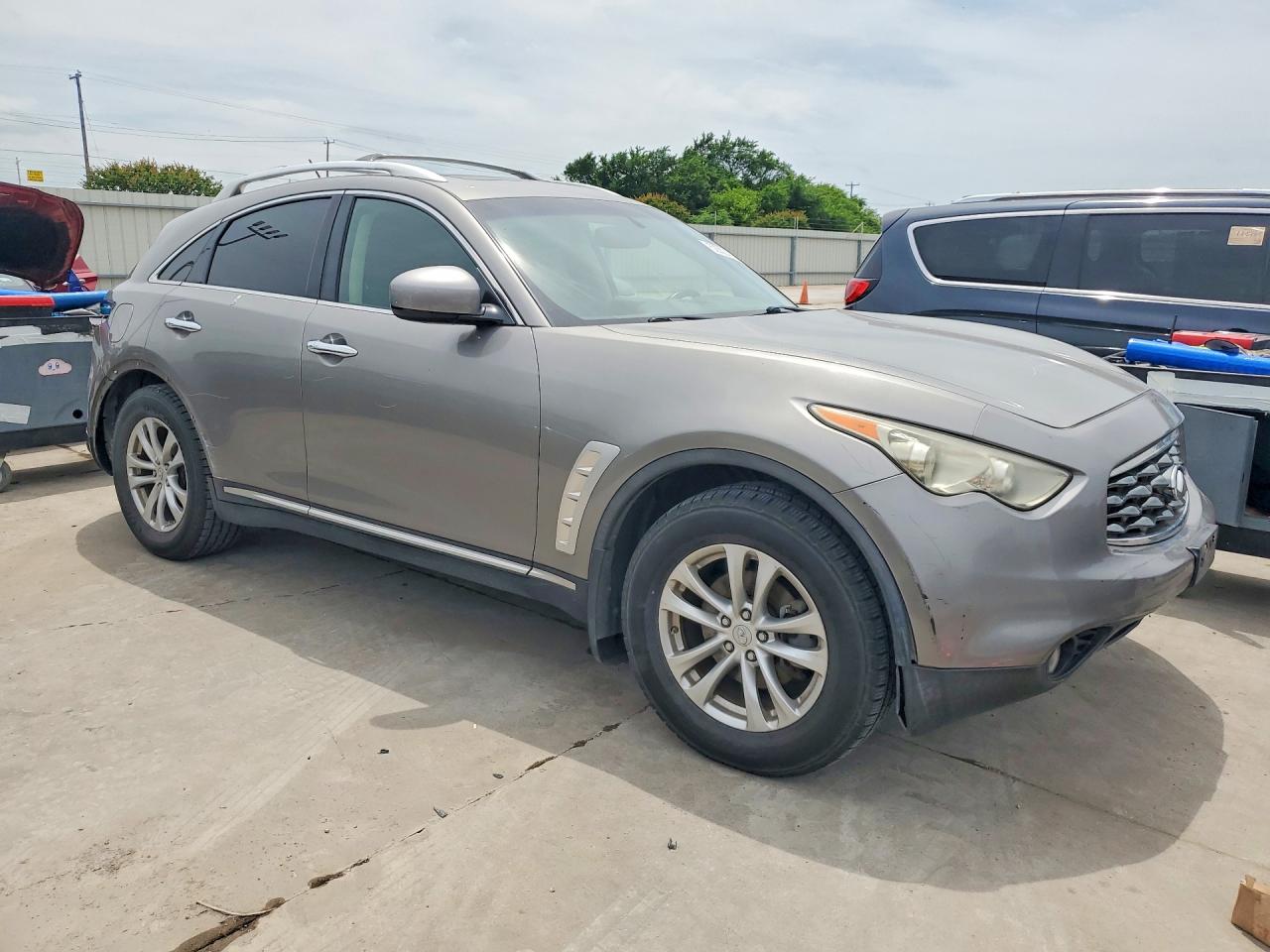 2010 Infiniti Fx35 Base Silver vin: JN8AS1MW1AM852763