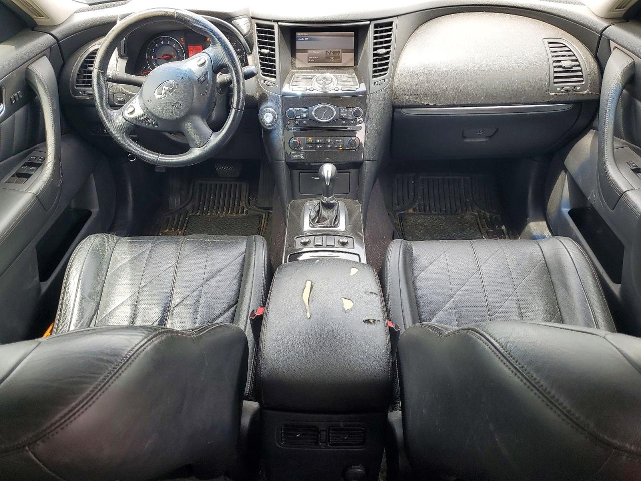2010 Infiniti Fx35 Base Silver vin: JN8AS1MW1AM852763
