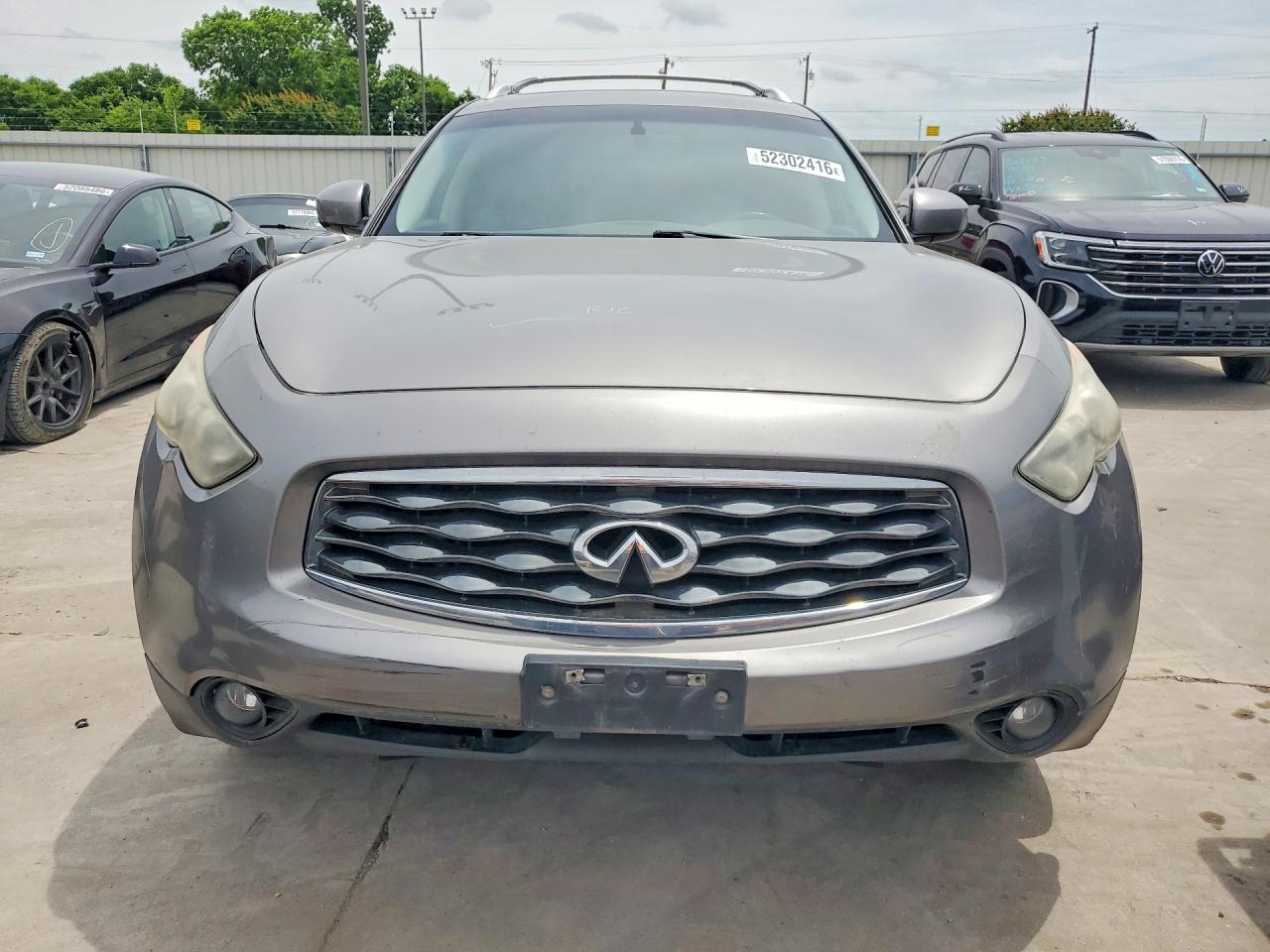 2010 Infiniti Fx35 Base Silver vin: JN8AS1MW1AM852763