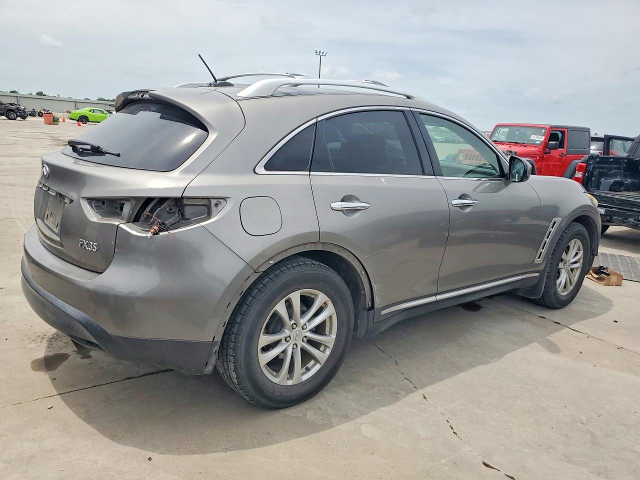 2010 Infiniti Fx35 Base Silver vin: JN8AS1MW1AM852763