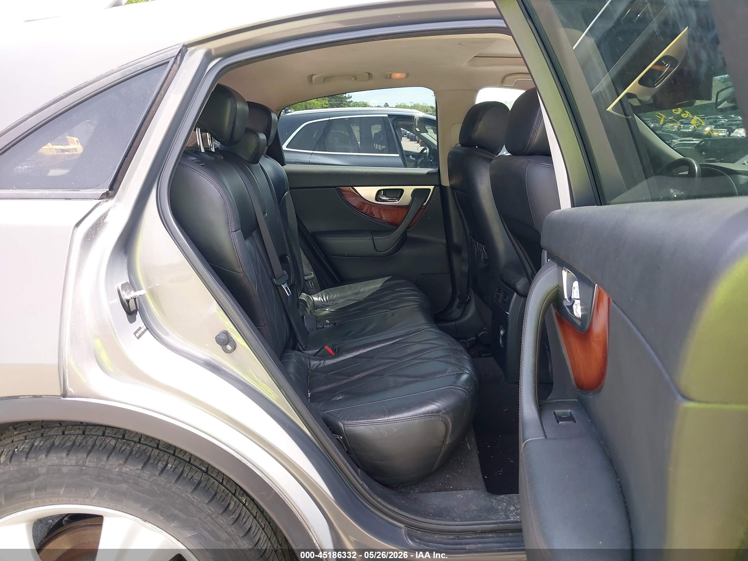 2010 Infiniti Fx35   Gray vin: JN8AS1MW1AM854965