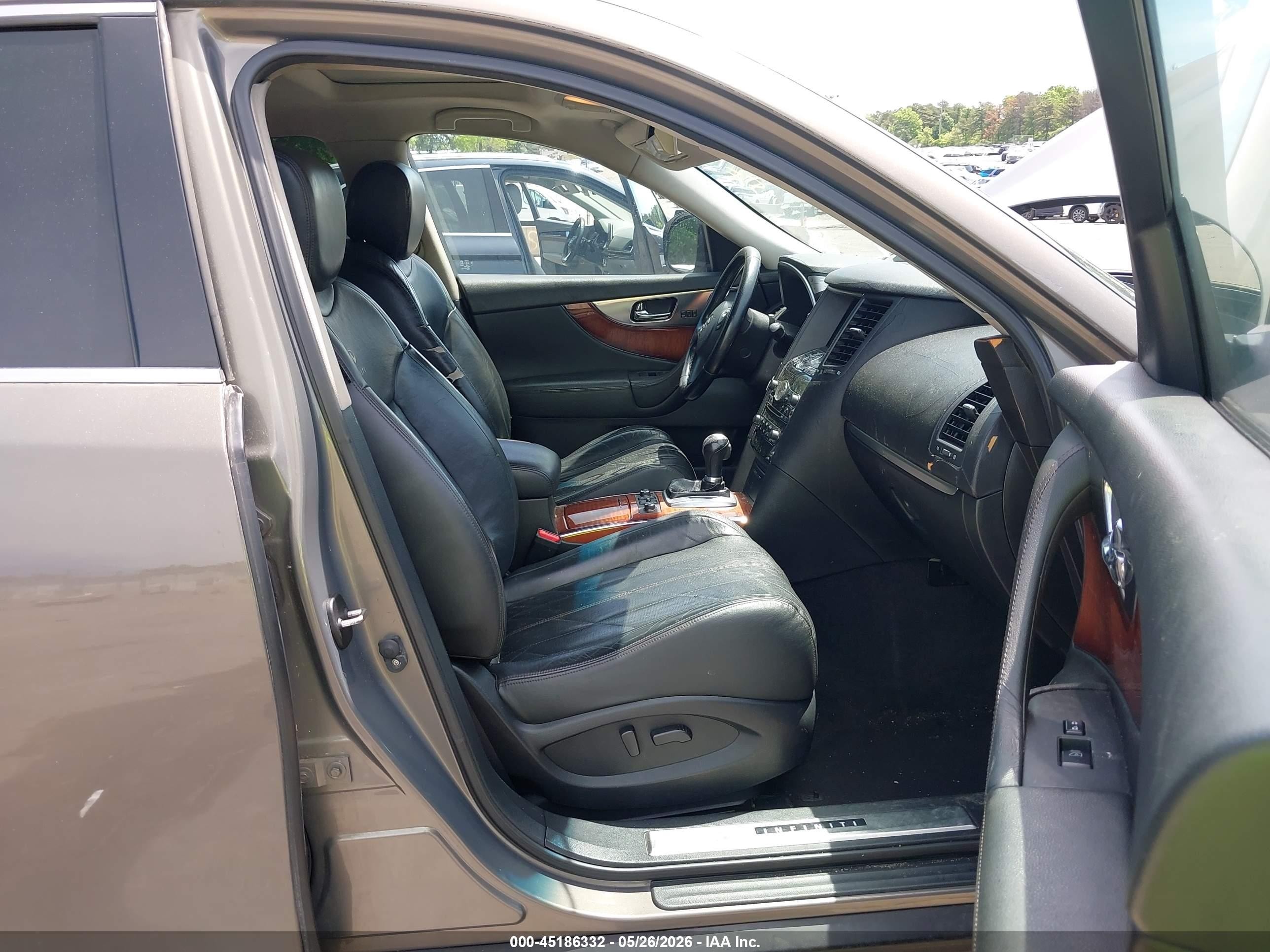 2010 Infiniti Fx35   Gray vin: JN8AS1MW1AM854965