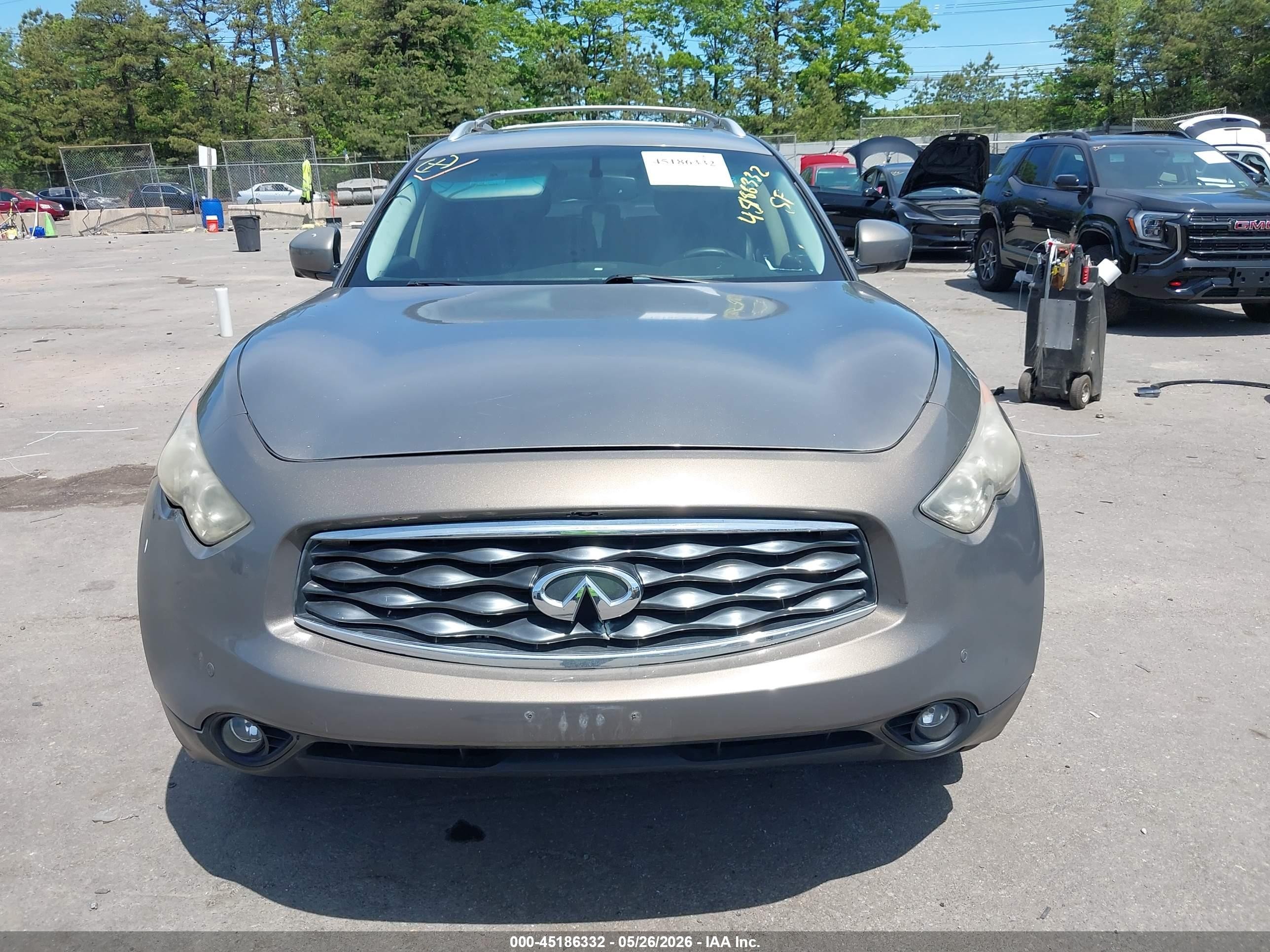 2010 Infiniti Fx35   Gray vin: JN8AS1MW1AM854965