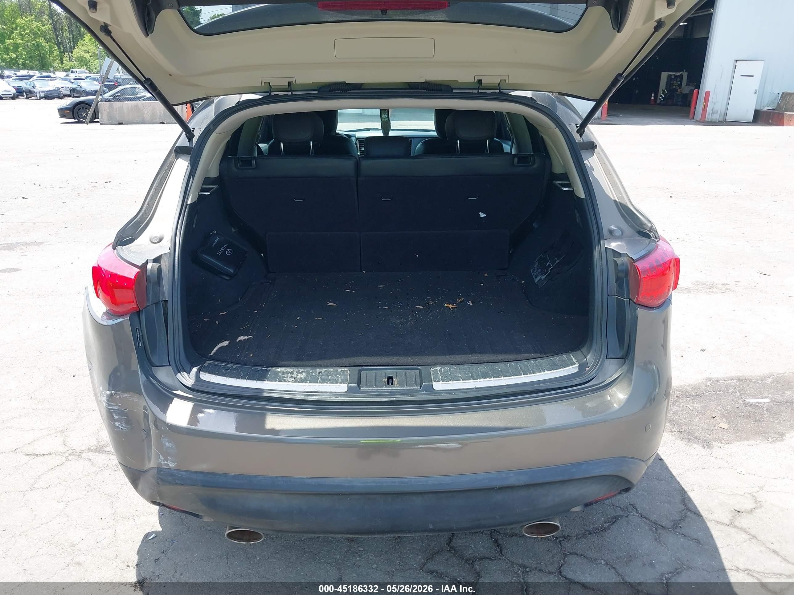 2010 Infiniti Fx35   Gray vin: JN8AS1MW1AM854965
