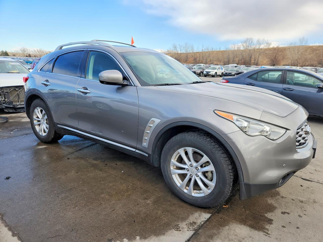 2011 Infiniti Fx35 Base Gray vin: JN8AS1MW1BM141646