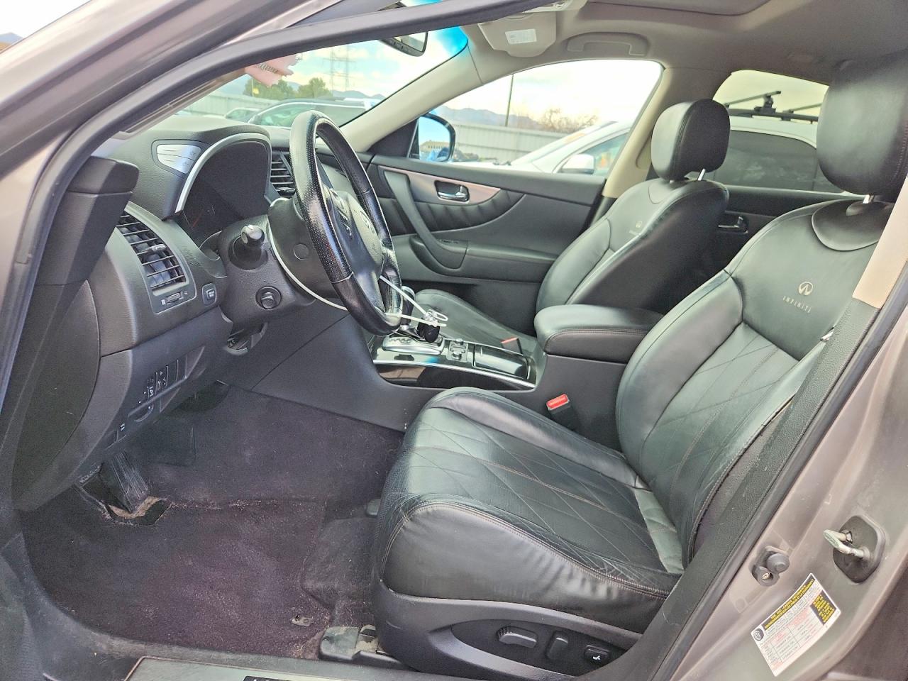 2011 Infiniti Fx35 Base Gray vin: JN8AS1MW1BM141646