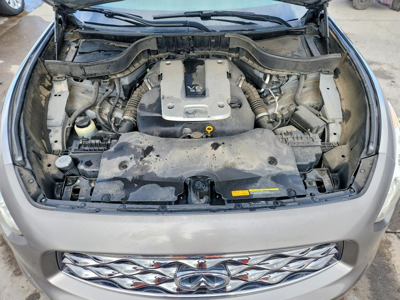 2011 Infiniti Fx35 Base Gray vin: JN8AS1MW1BM141646