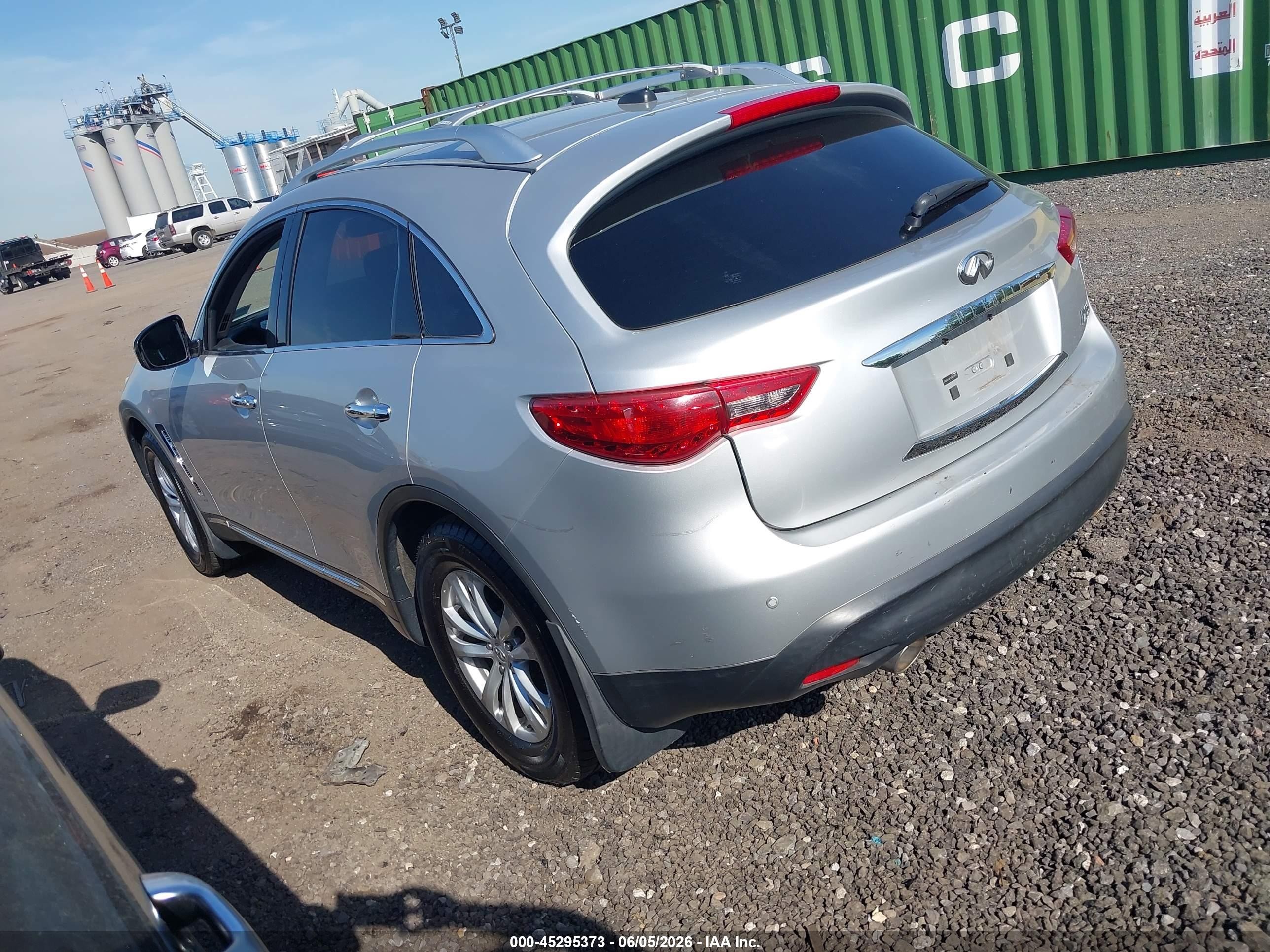 2011 Infiniti Fx35   Silver vin: JN8AS1MW1BM733631