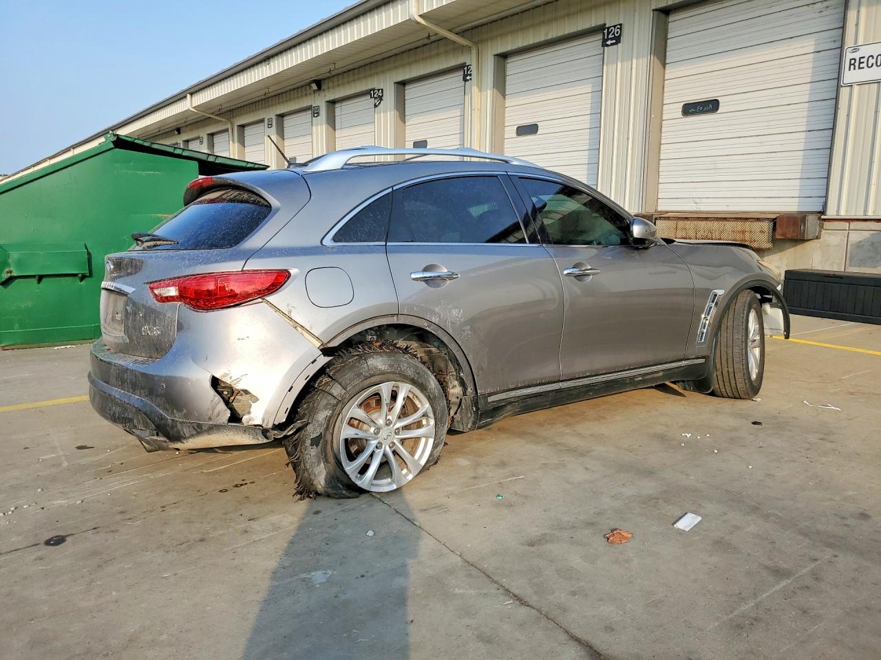 2011 Infiniti Fx35 Base Gray vin: JN8AS1MW1BM733824