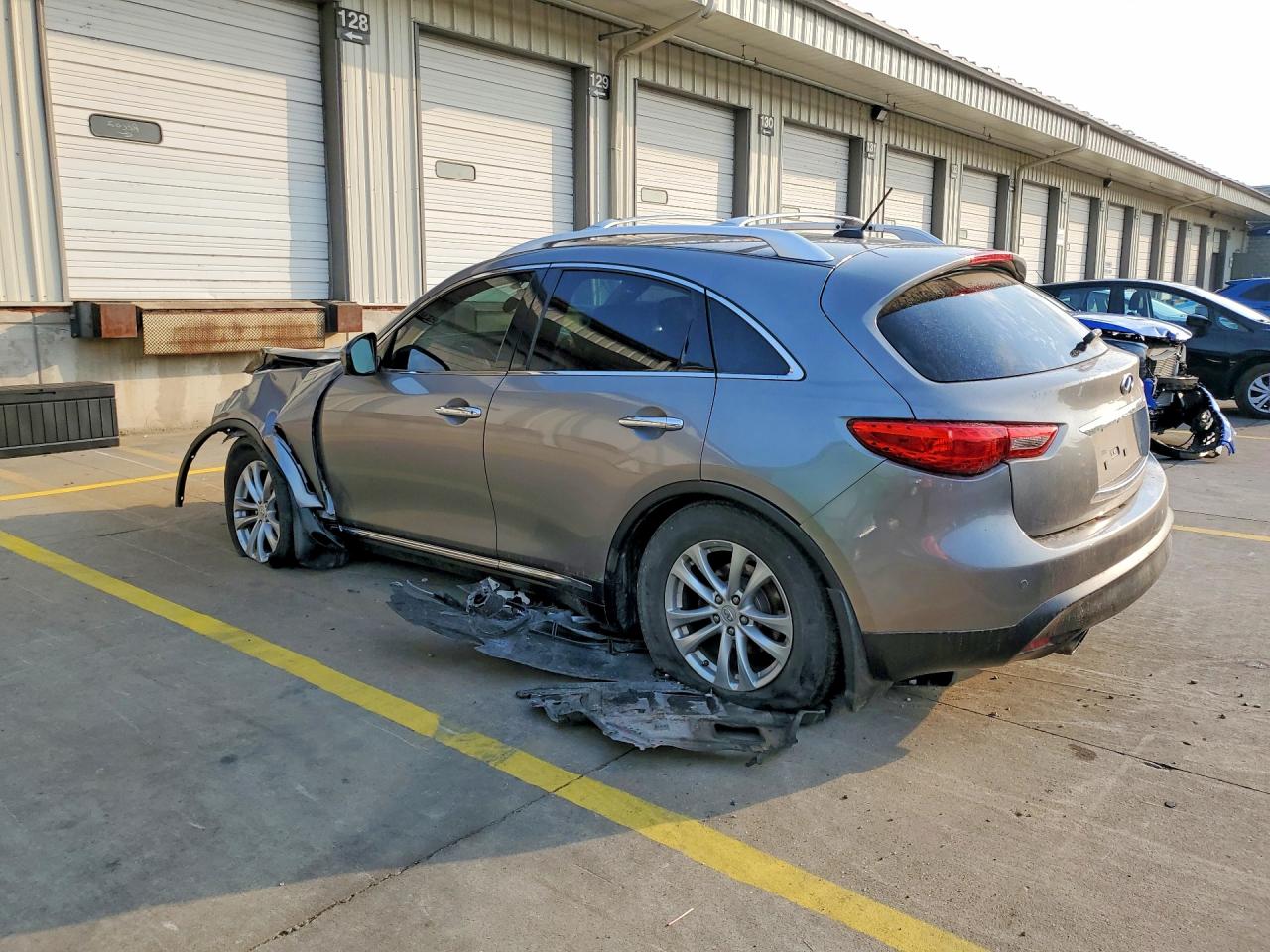 2011 Infiniti Fx35 Base Gray vin: JN8AS1MW1BM733824