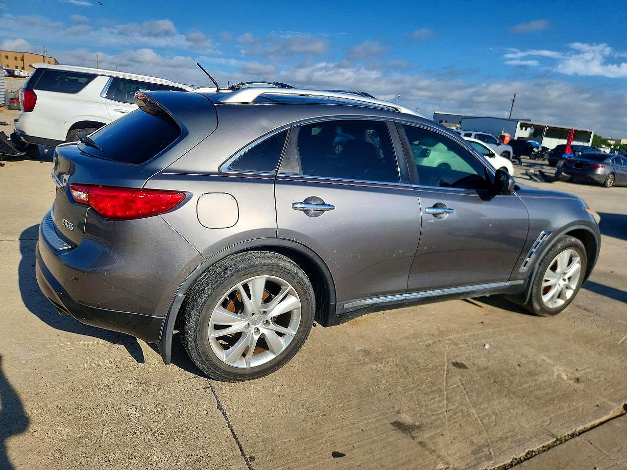 2012 Infiniti Fx35 Base Gray vin: JN8AS1MW1CM153894