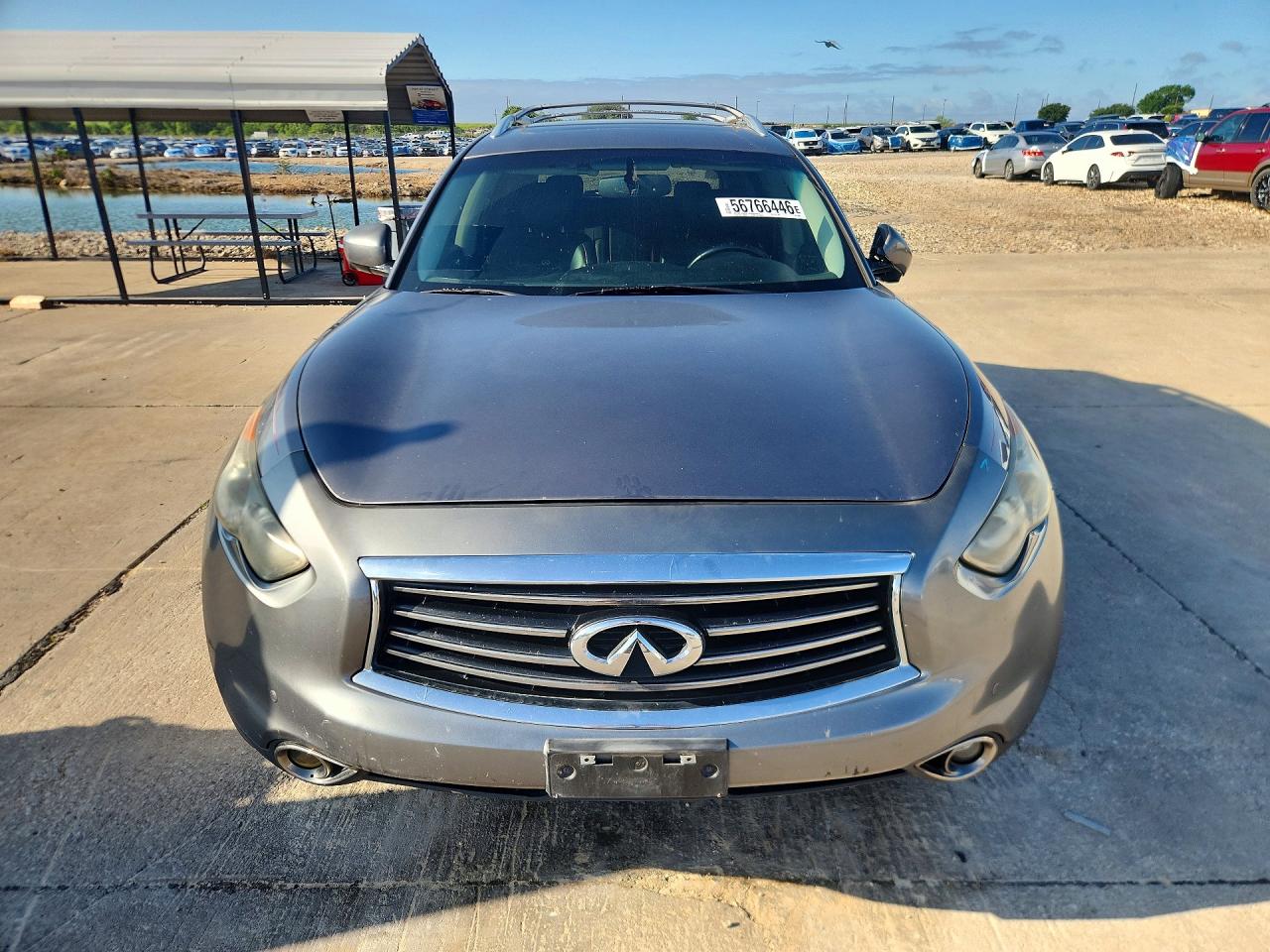 2012 Infiniti Fx35 Base Gray vin: JN8AS1MW1CM153894