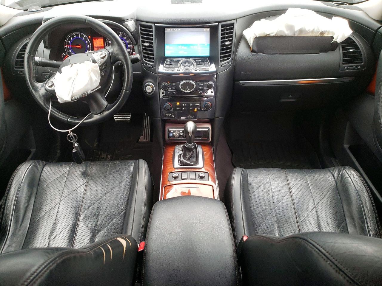 2010 Infiniti Fx35 Base Black vin: JN8AS1MW2AM850925