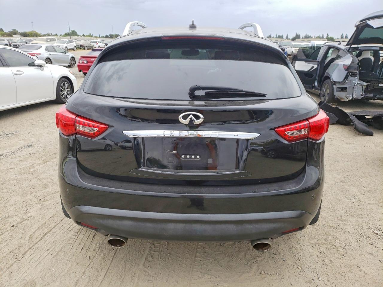 2010 Infiniti Fx35 Base Black vin: JN8AS1MW2AM850925