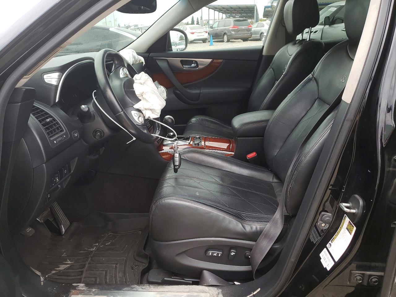 2010 Infiniti Fx35 Base Black vin: JN8AS1MW2AM850925