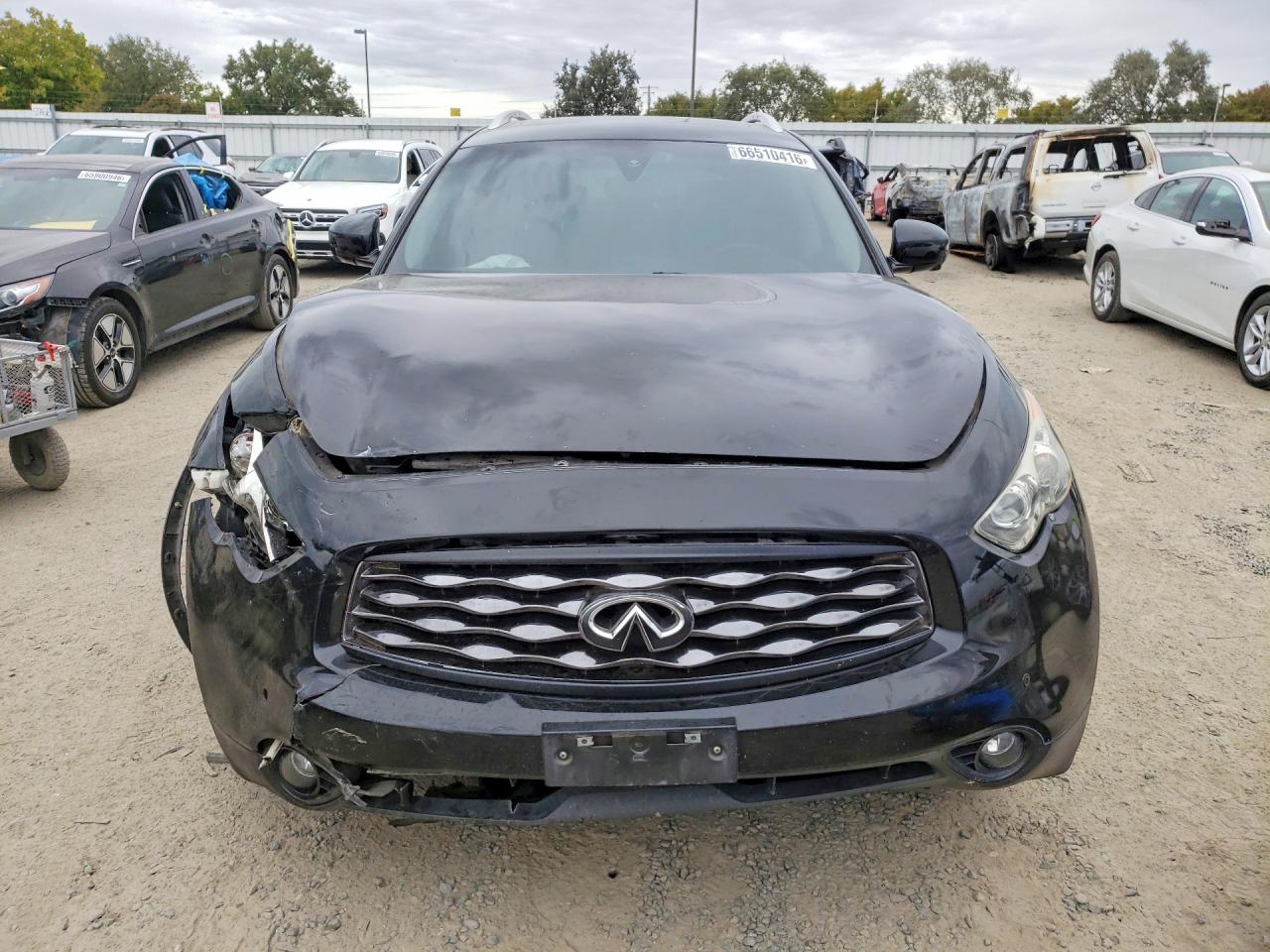 2010 Infiniti Fx35 Base Black vin: JN8AS1MW2AM850925