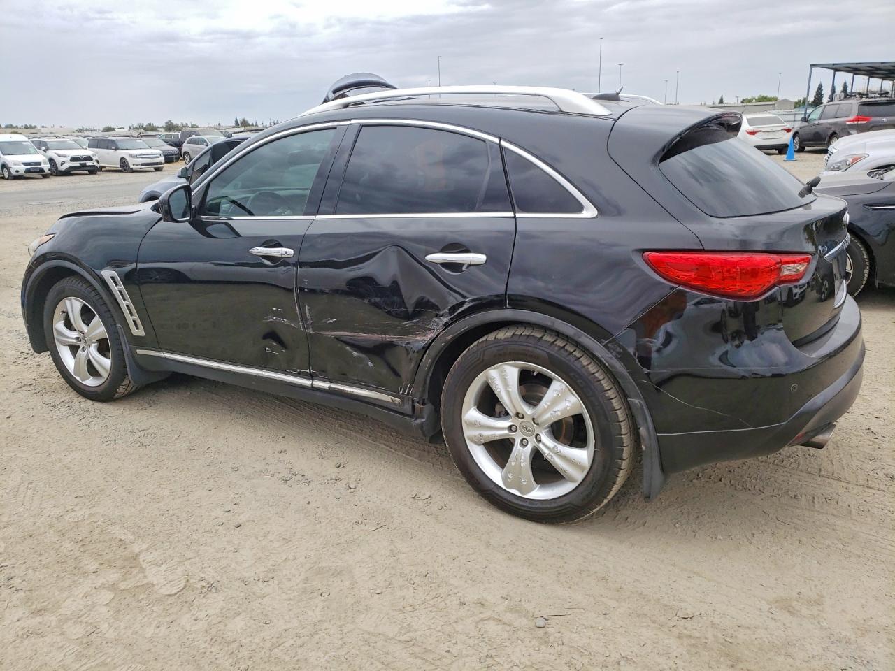 2010 Infiniti Fx35 Base Black vin: JN8AS1MW2AM850925