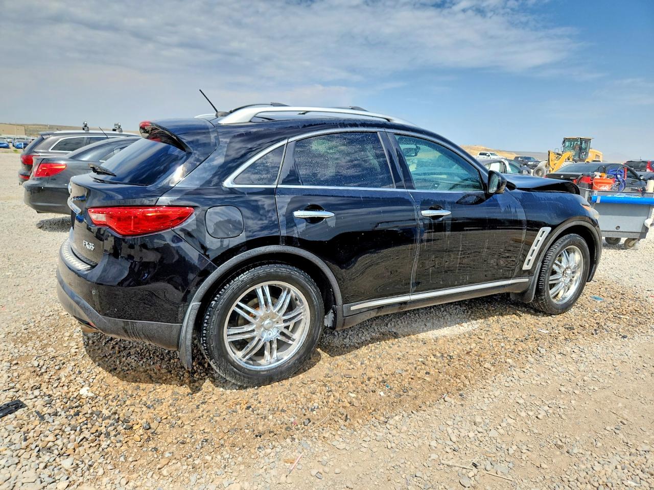 2010 Infiniti Fx35 Base Black vin: JN8AS1MW2AM855607