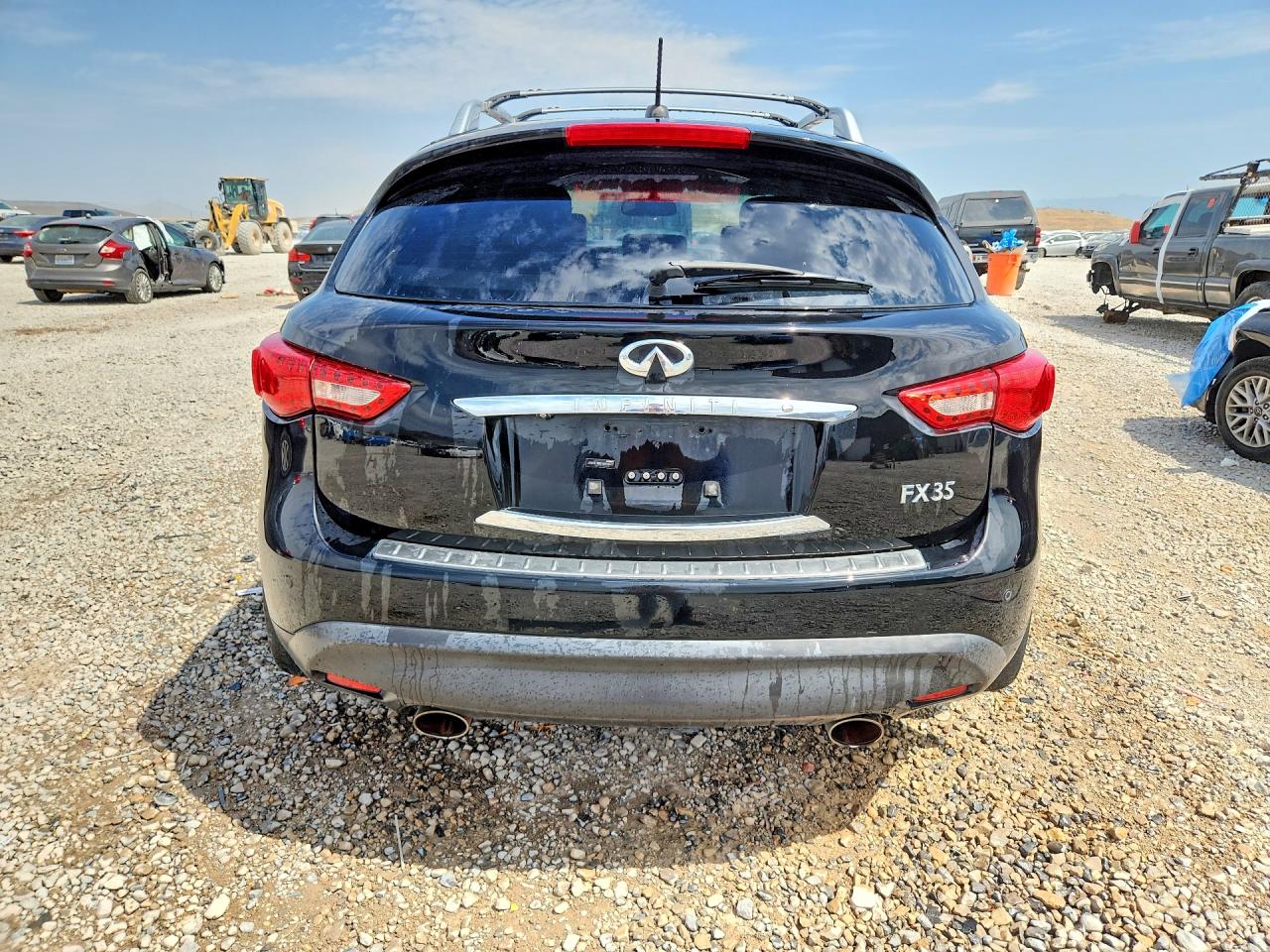 2010 Infiniti Fx35 Base Black vin: JN8AS1MW2AM855607