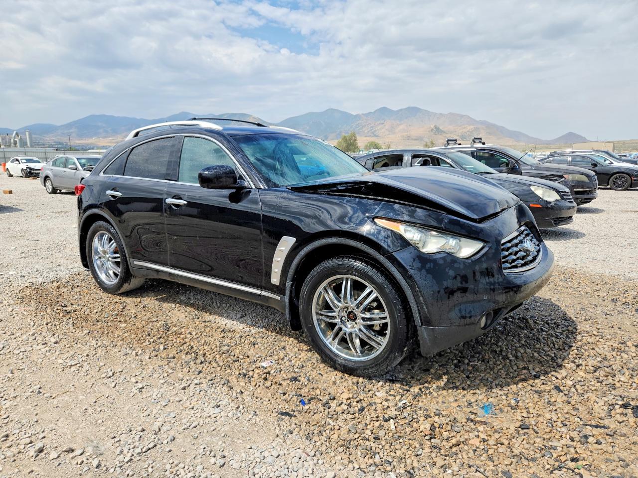 2010 Infiniti Fx35 Base Black vin: JN8AS1MW2AM855607